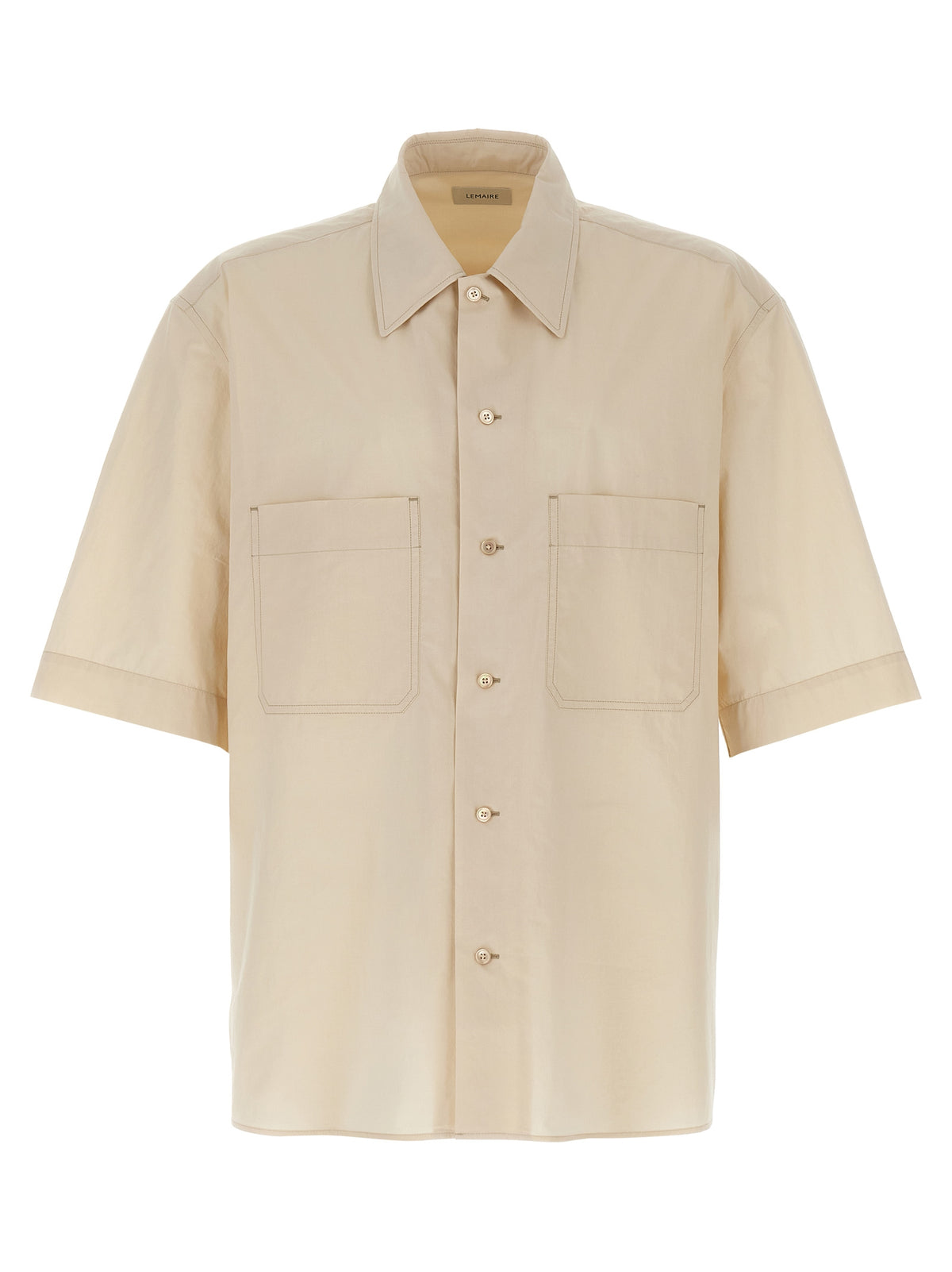 Beige Cotton Blouse