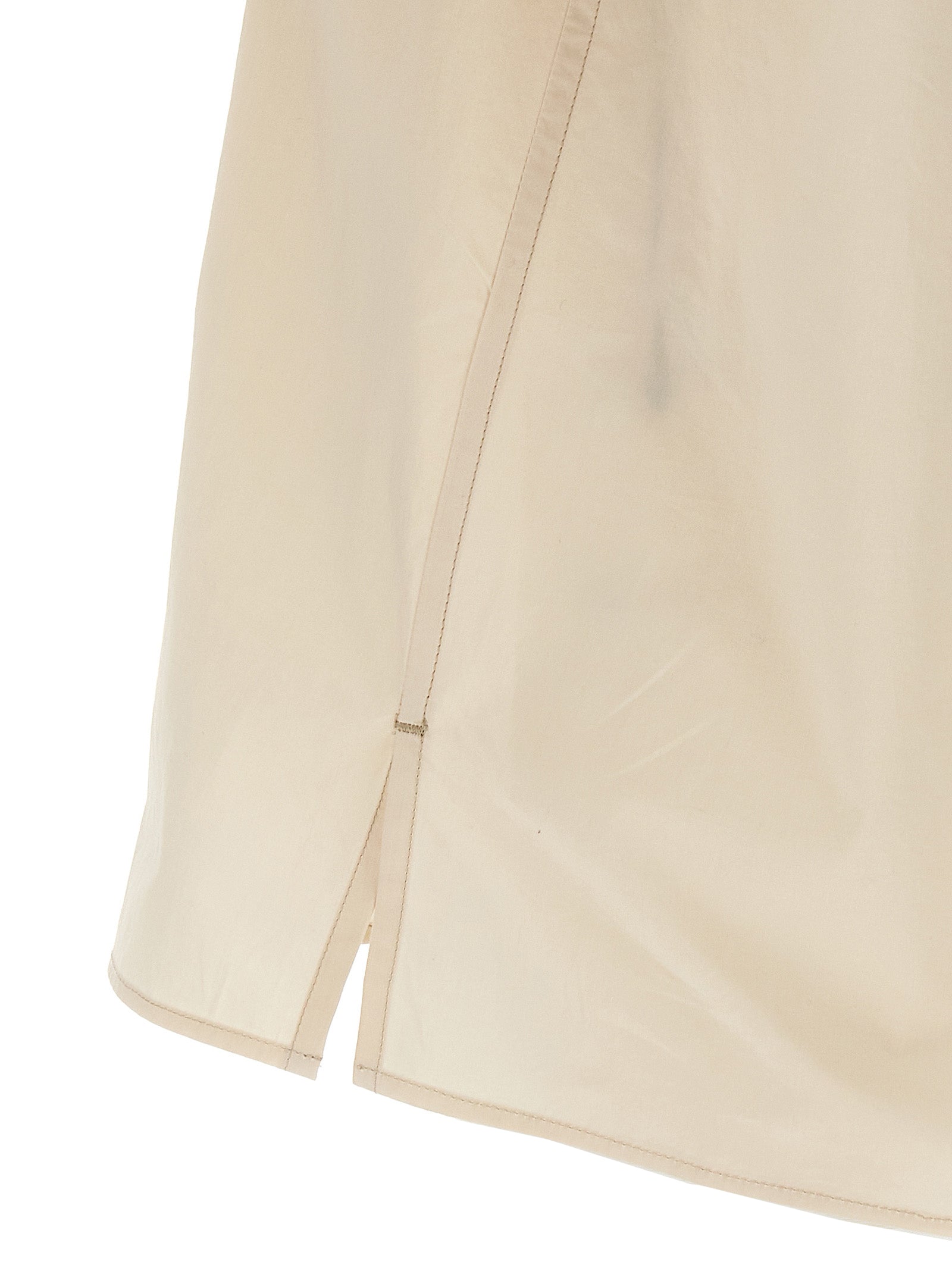 Beige Cotton Blouse