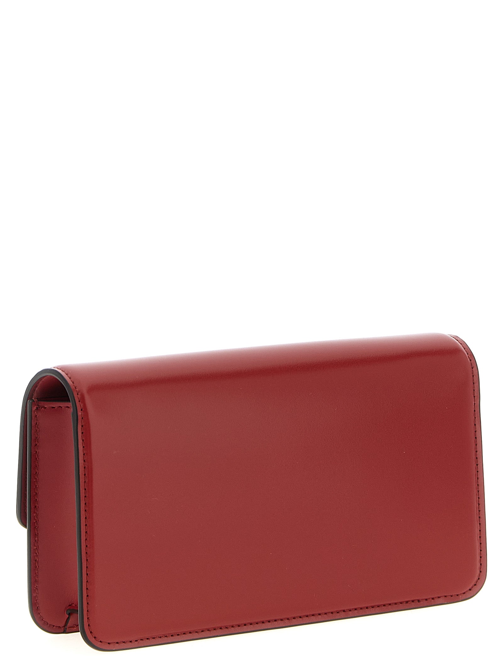 Multicolor Calfskin Clutch Bag