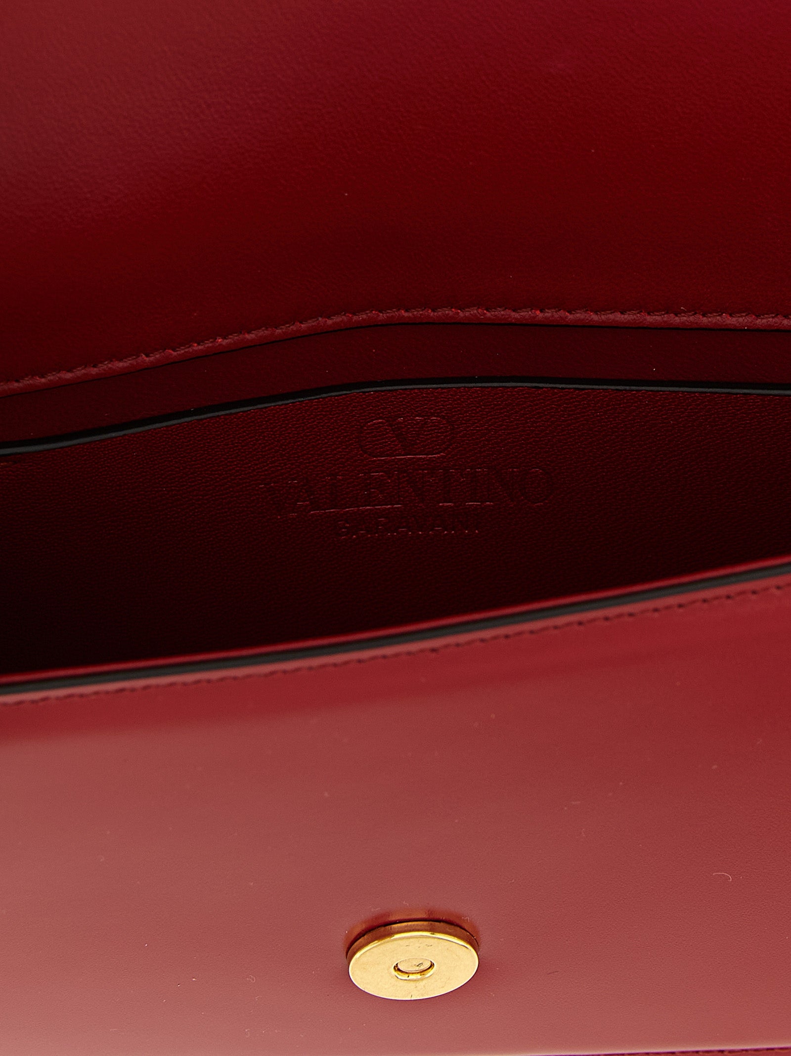 Multicolor Calfskin Clutch Bag