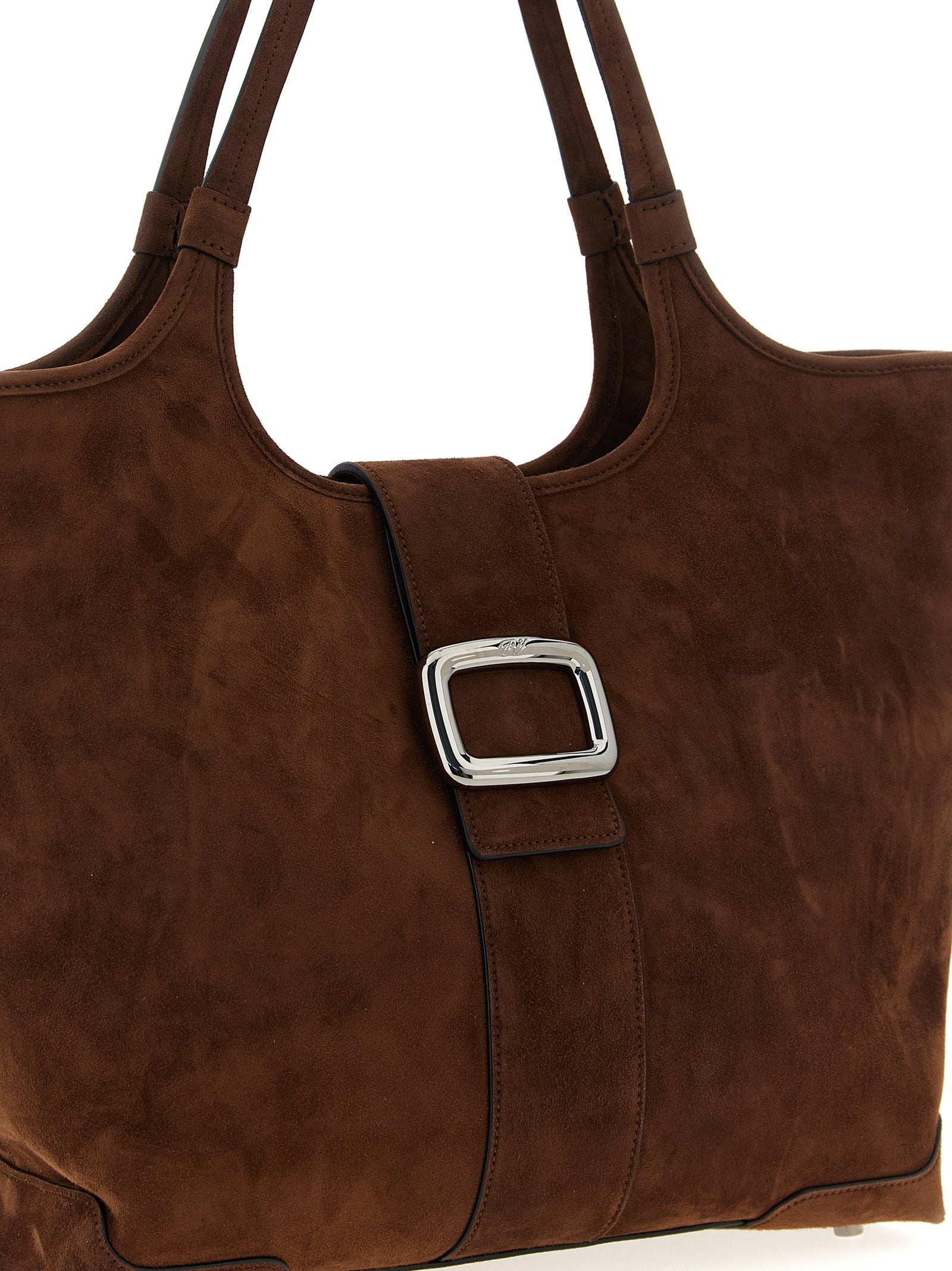 Brown Goatskin Tote Bag