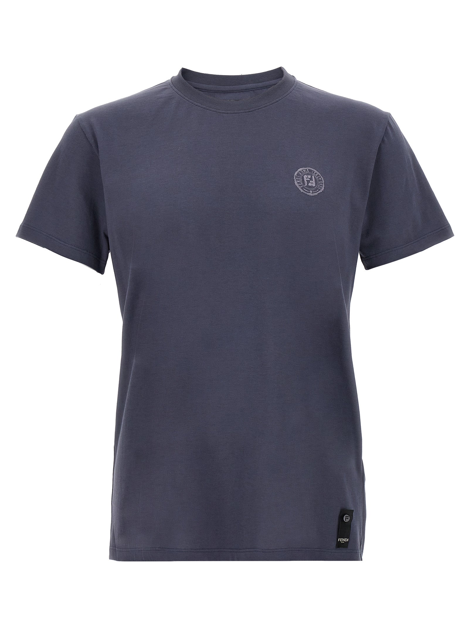 Blue Cotton T-Shirt