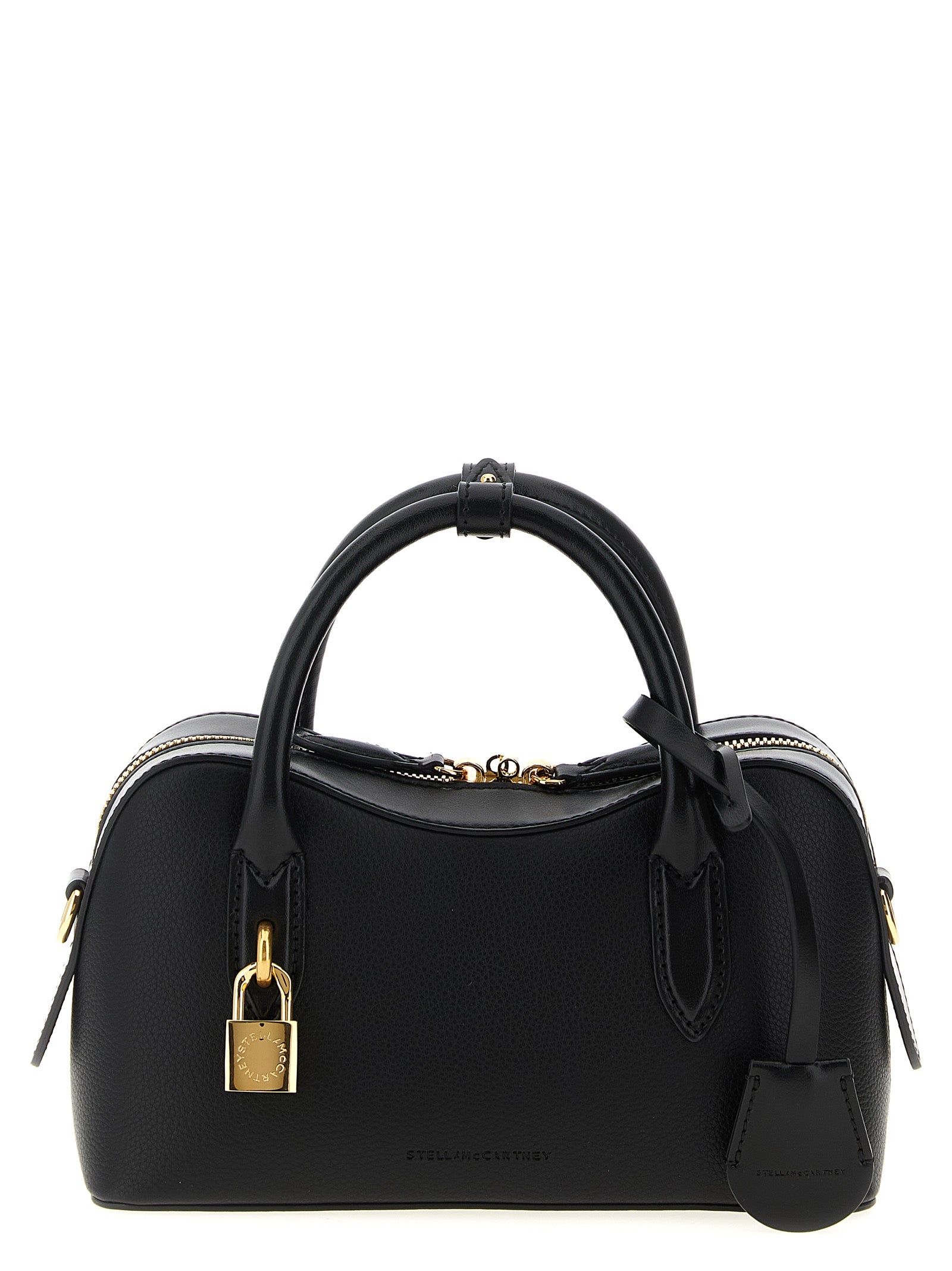 Black Polyamide Crossbody Bag