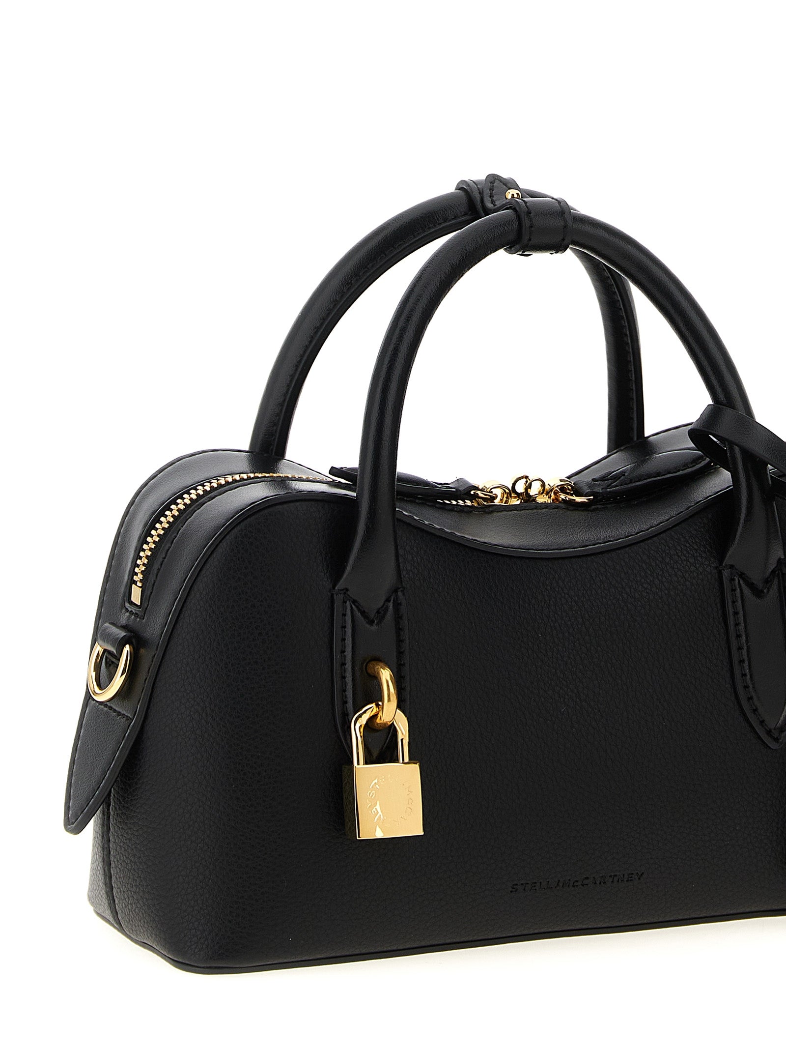 Black Polyamide Crossbody Bag