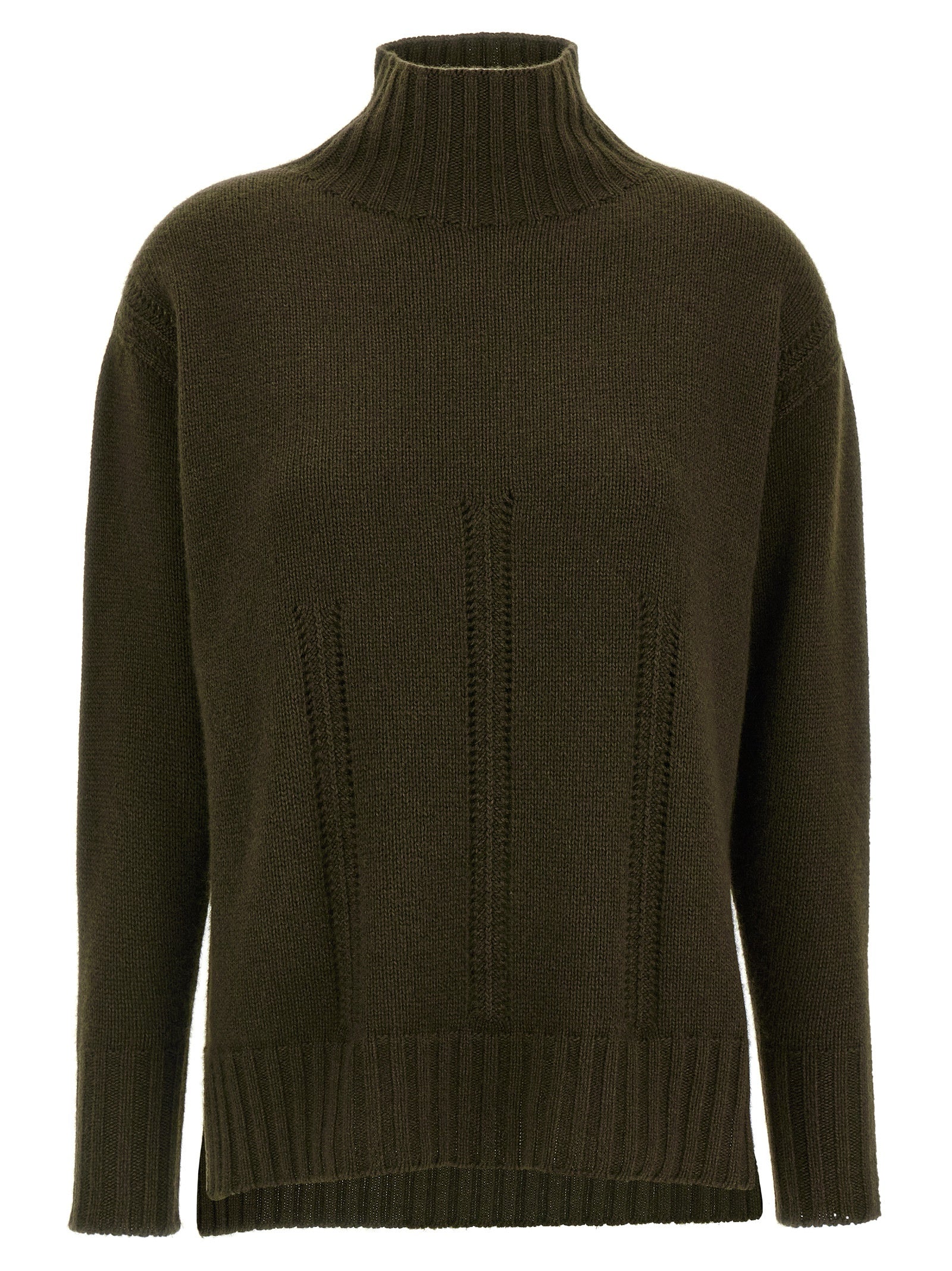 Bicolor Cashmere Cardigan