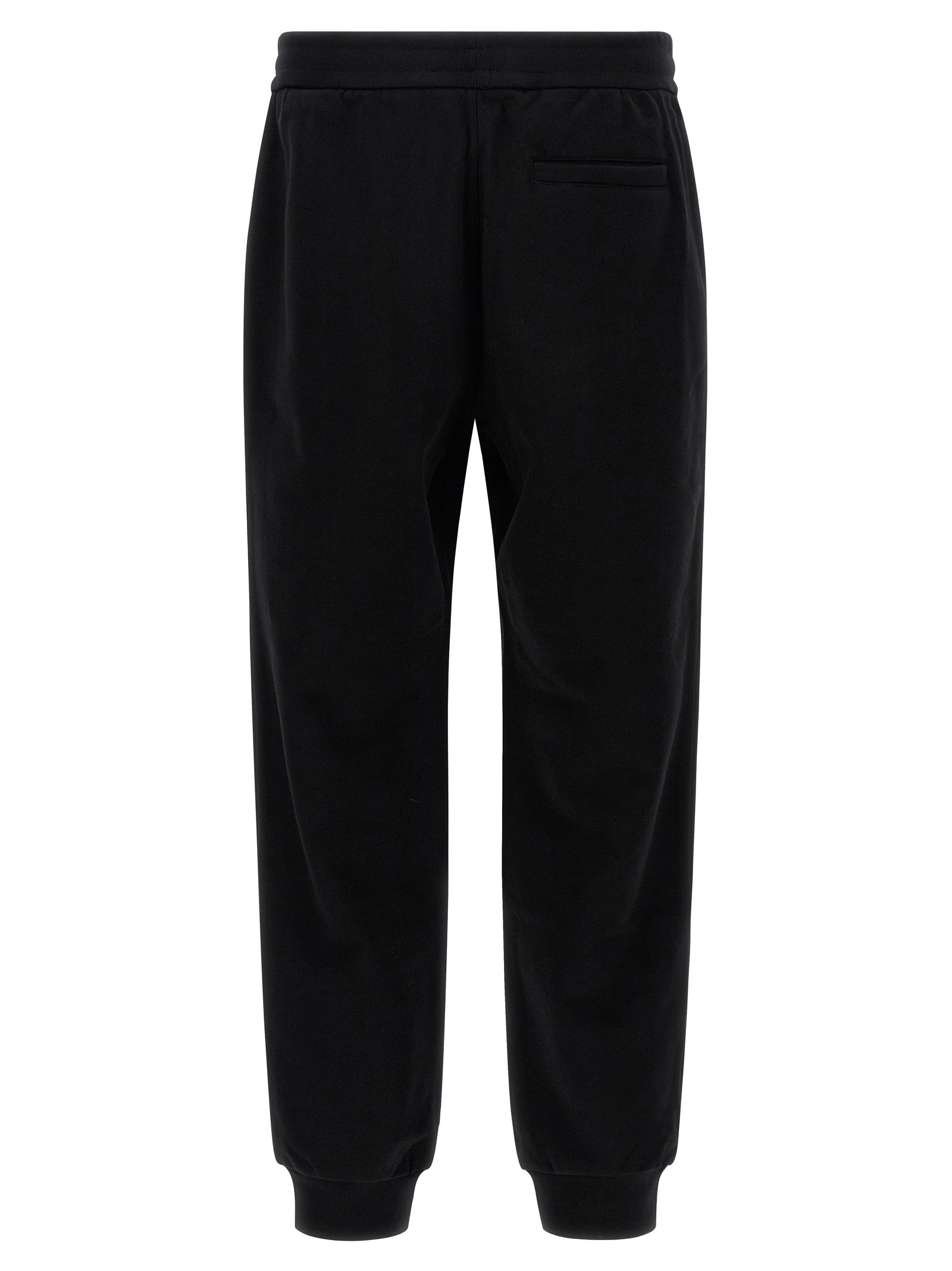 Black Cotton Joggers (Workout Pants)