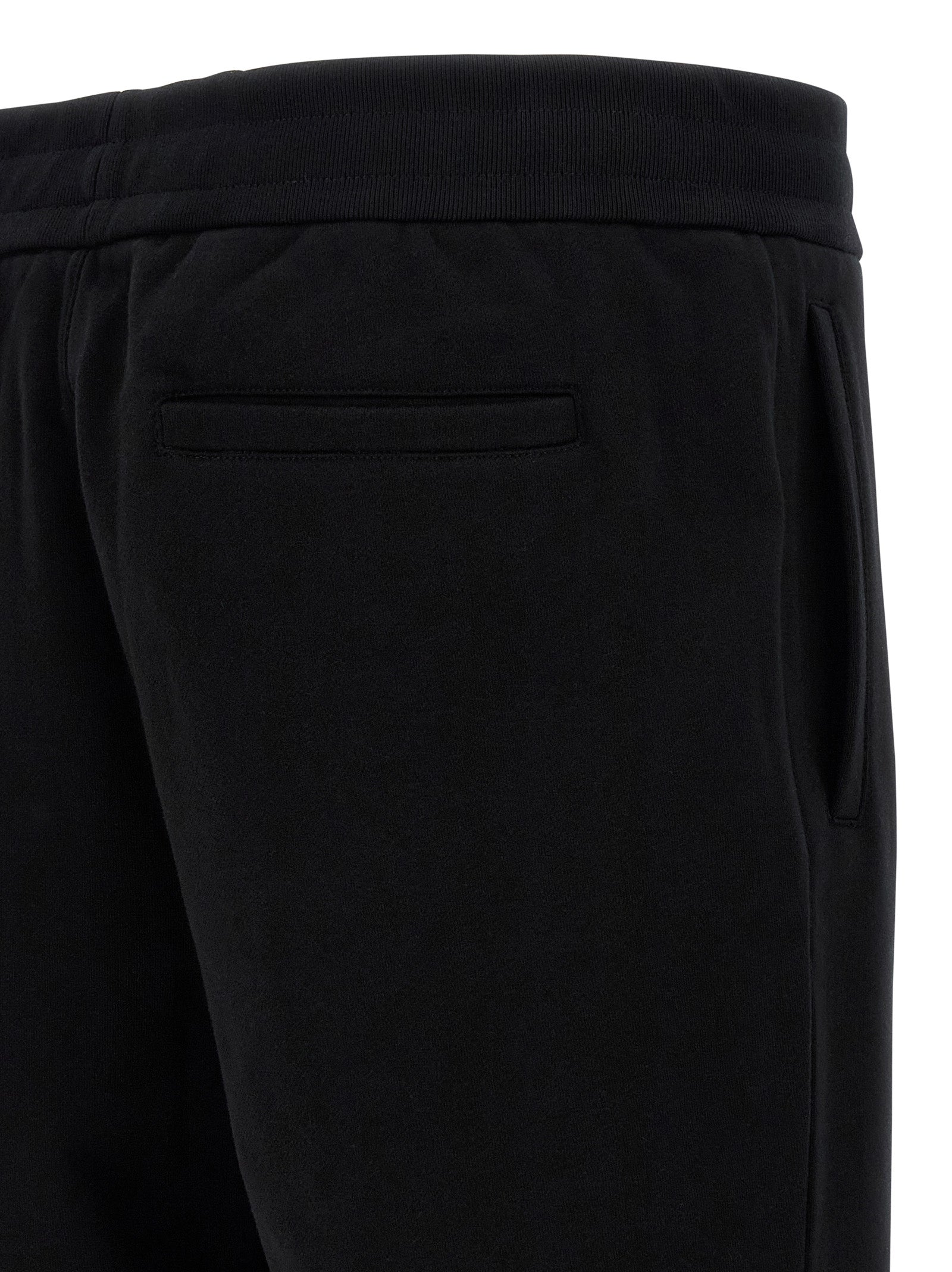Black Cotton Joggers (Workout Pants)