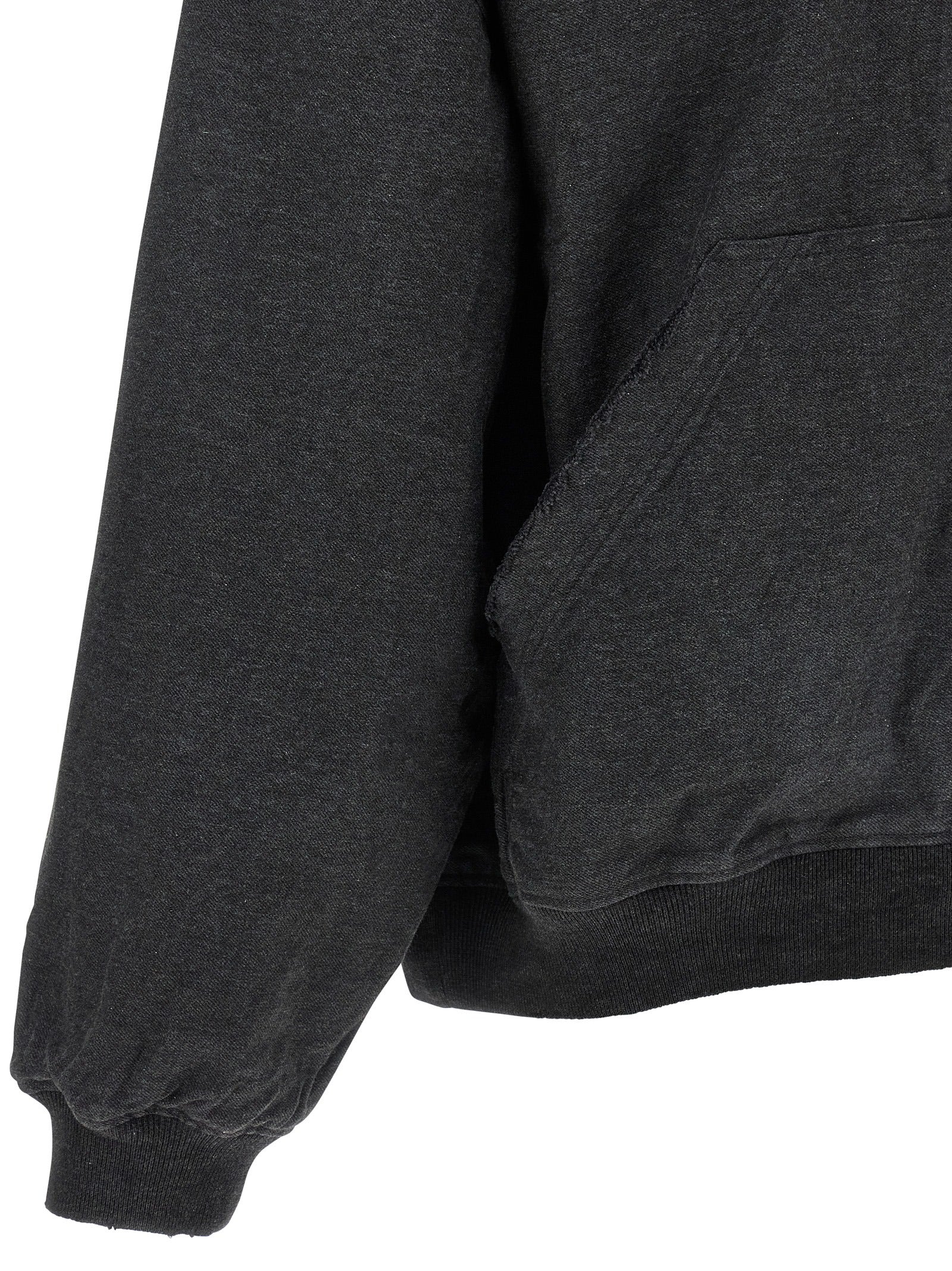 Gray Cotton Sweatshirt
