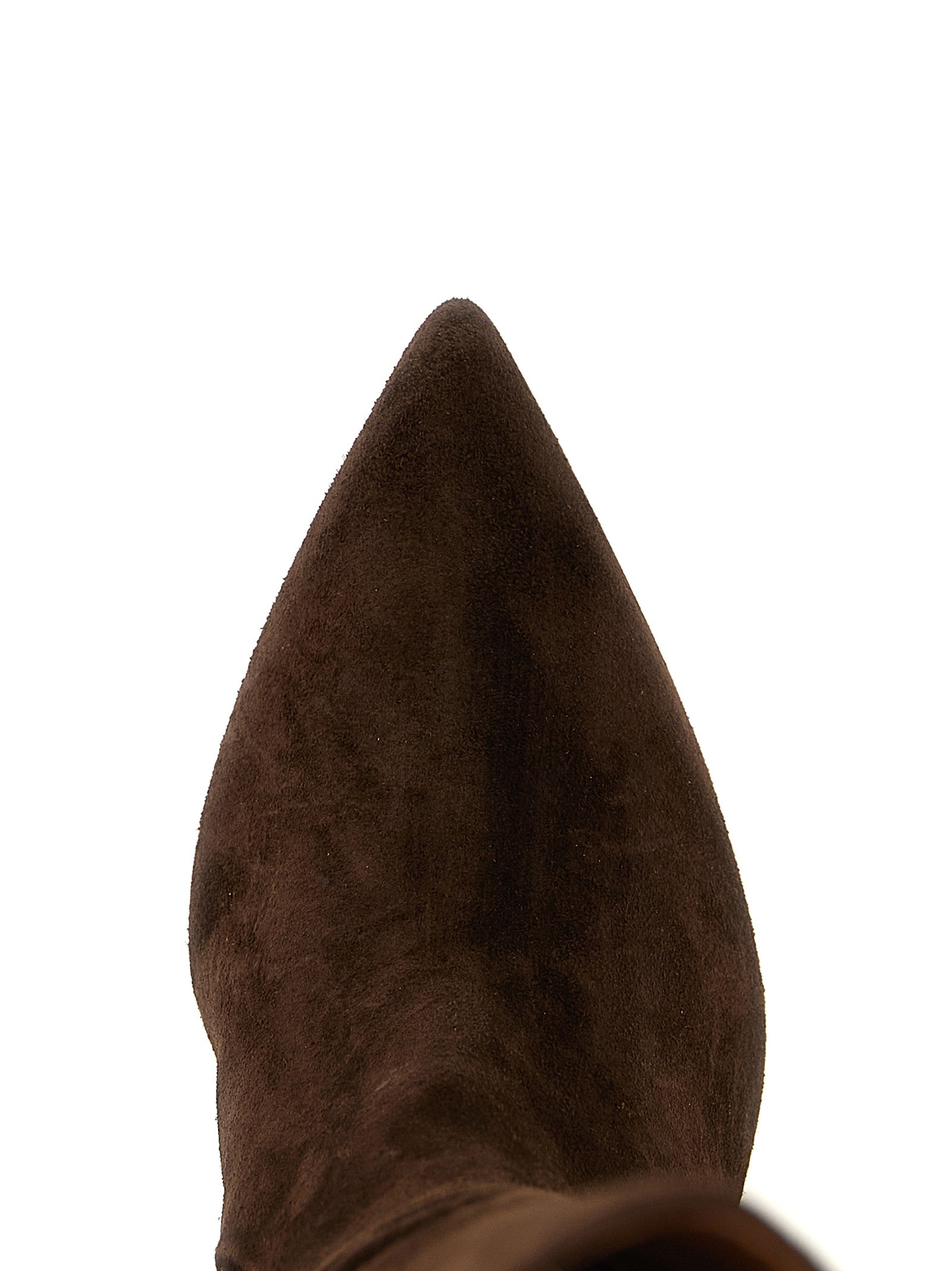 Brown Calfskin Over The Knee
