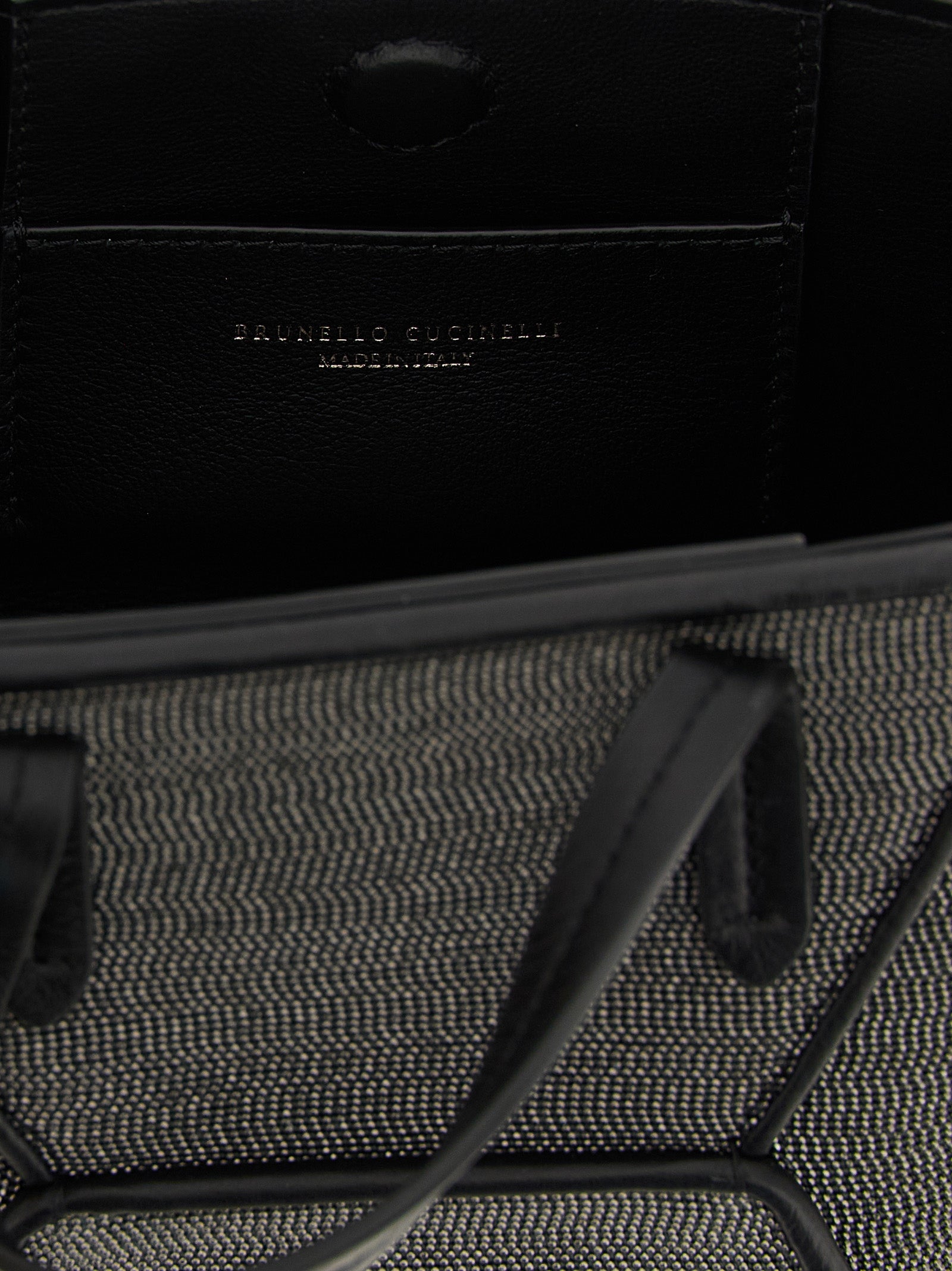 Black Brass Handbag