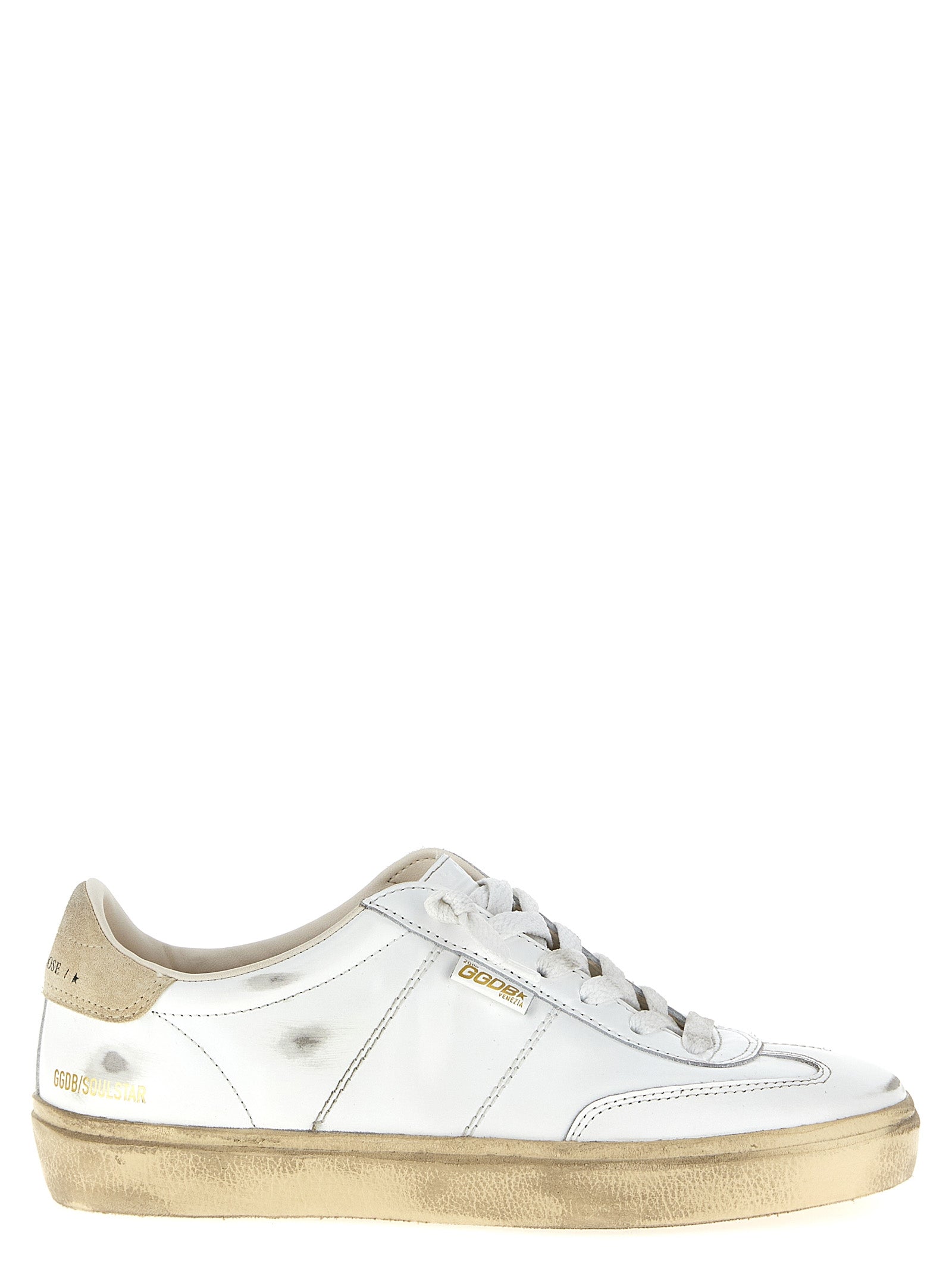 White Cowhide Sneakers
