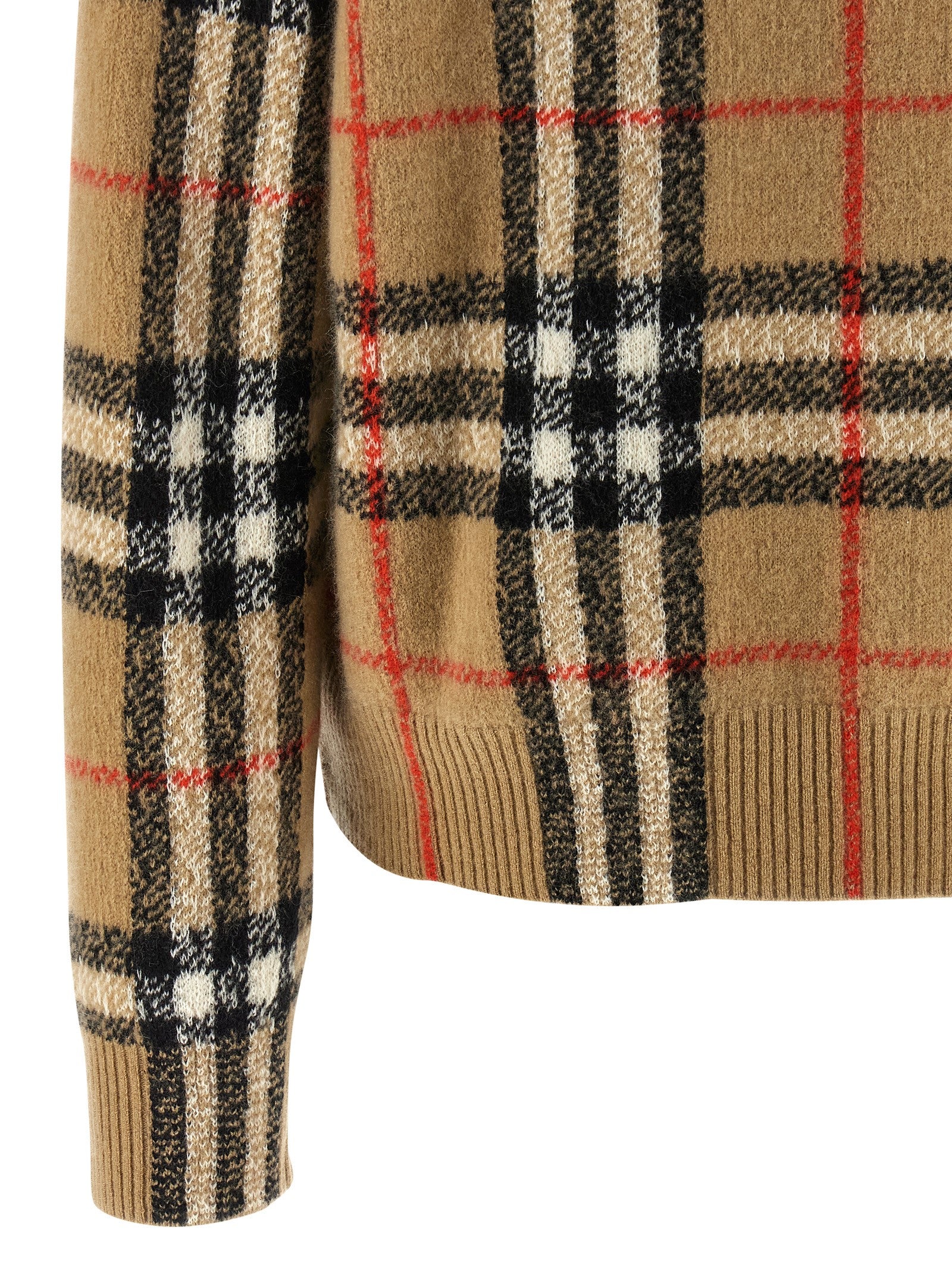 Beige Cashmere Cardigan
