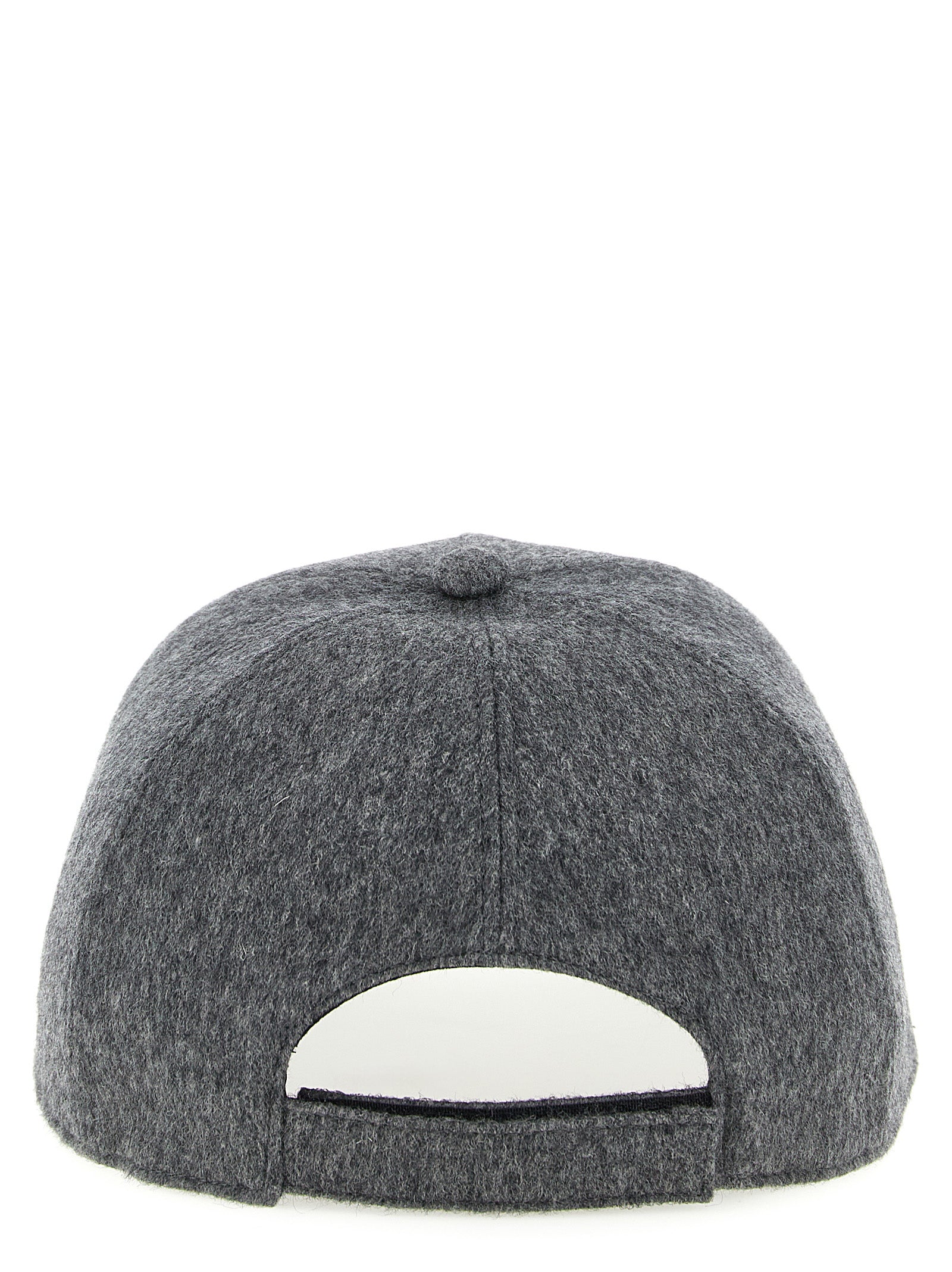 Gray Wool Cap (Baseball Hat)