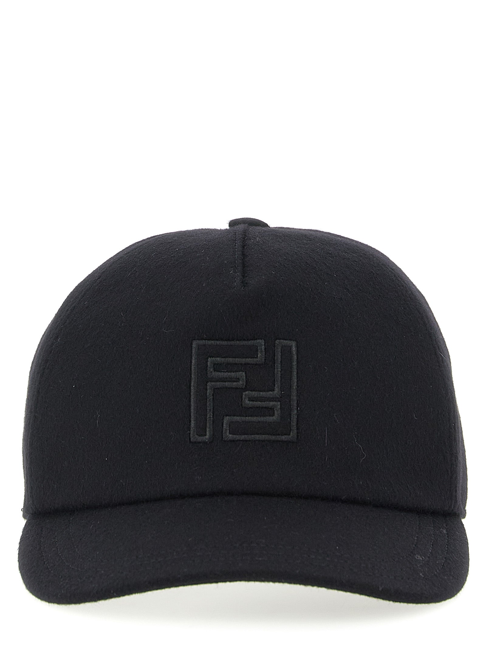 Black Wool Cap (Baseball Hat)