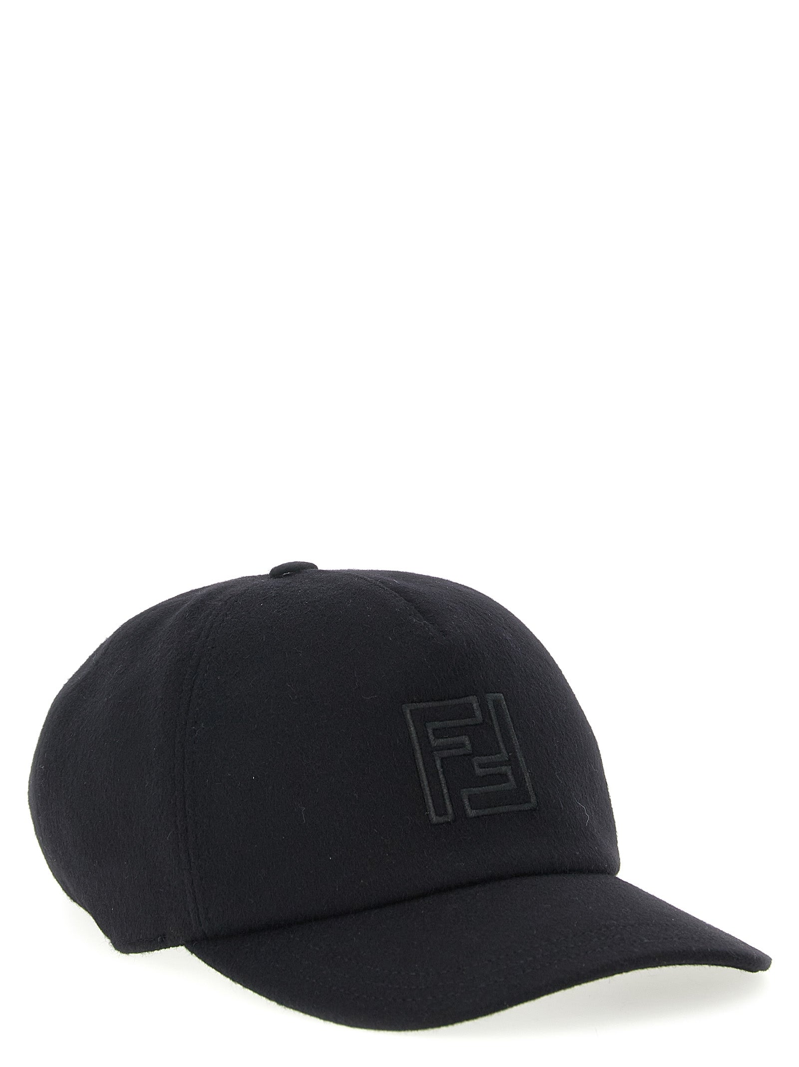 Black Wool Cap (Baseball Hat)
