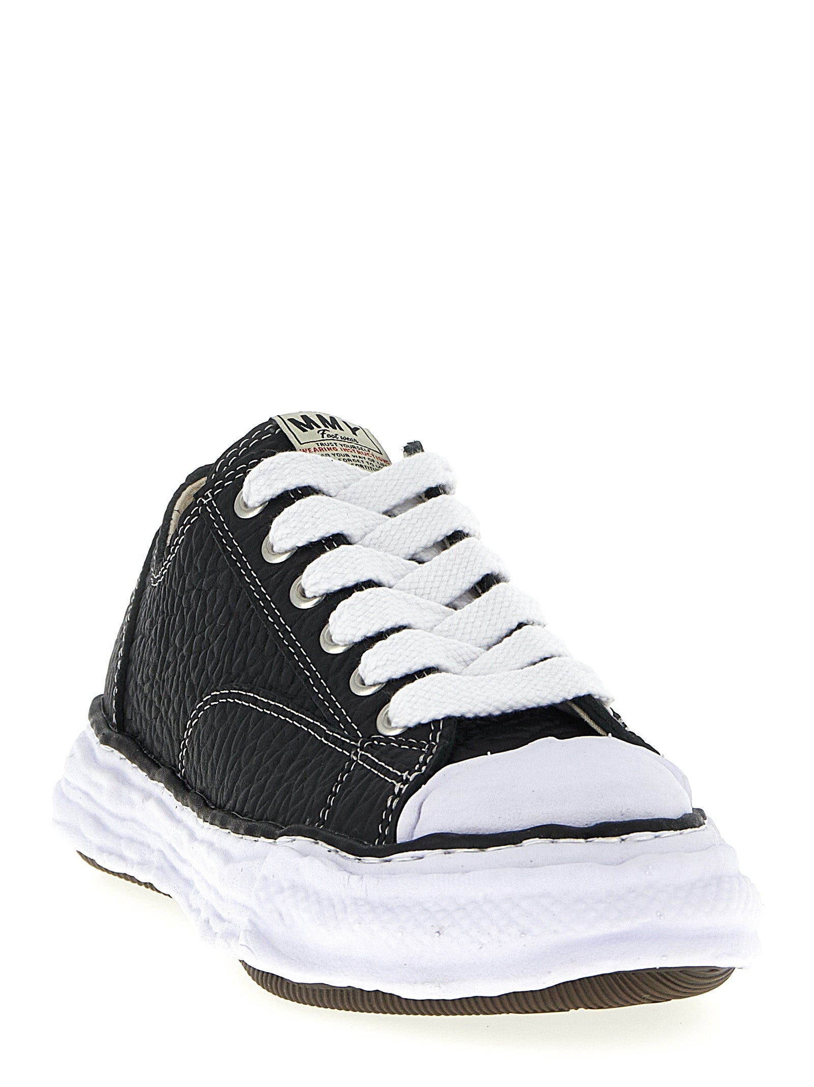 Bicolor Cowhide Sneakers