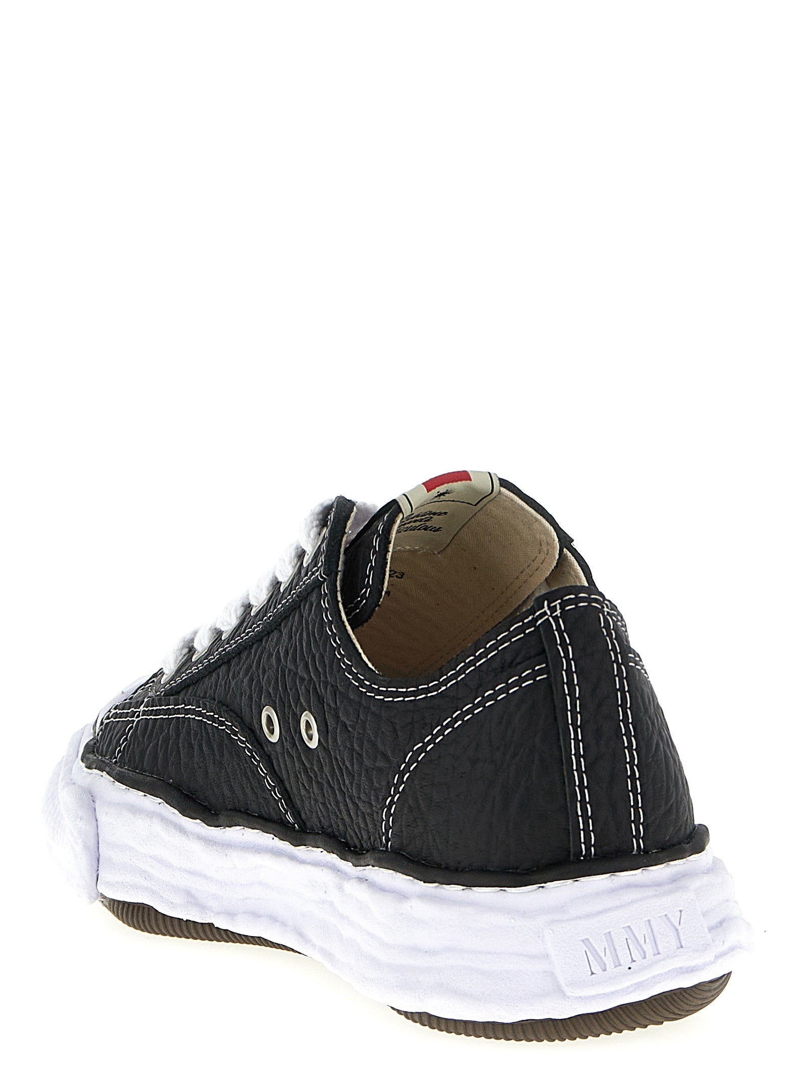 Bicolor Cowhide Sneakers