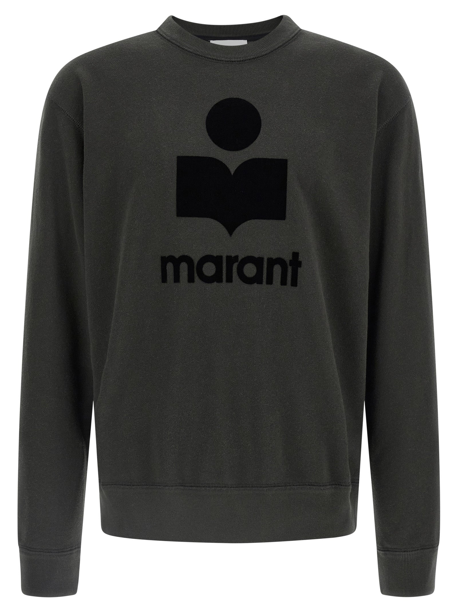 Black Cotton Sweatshirt