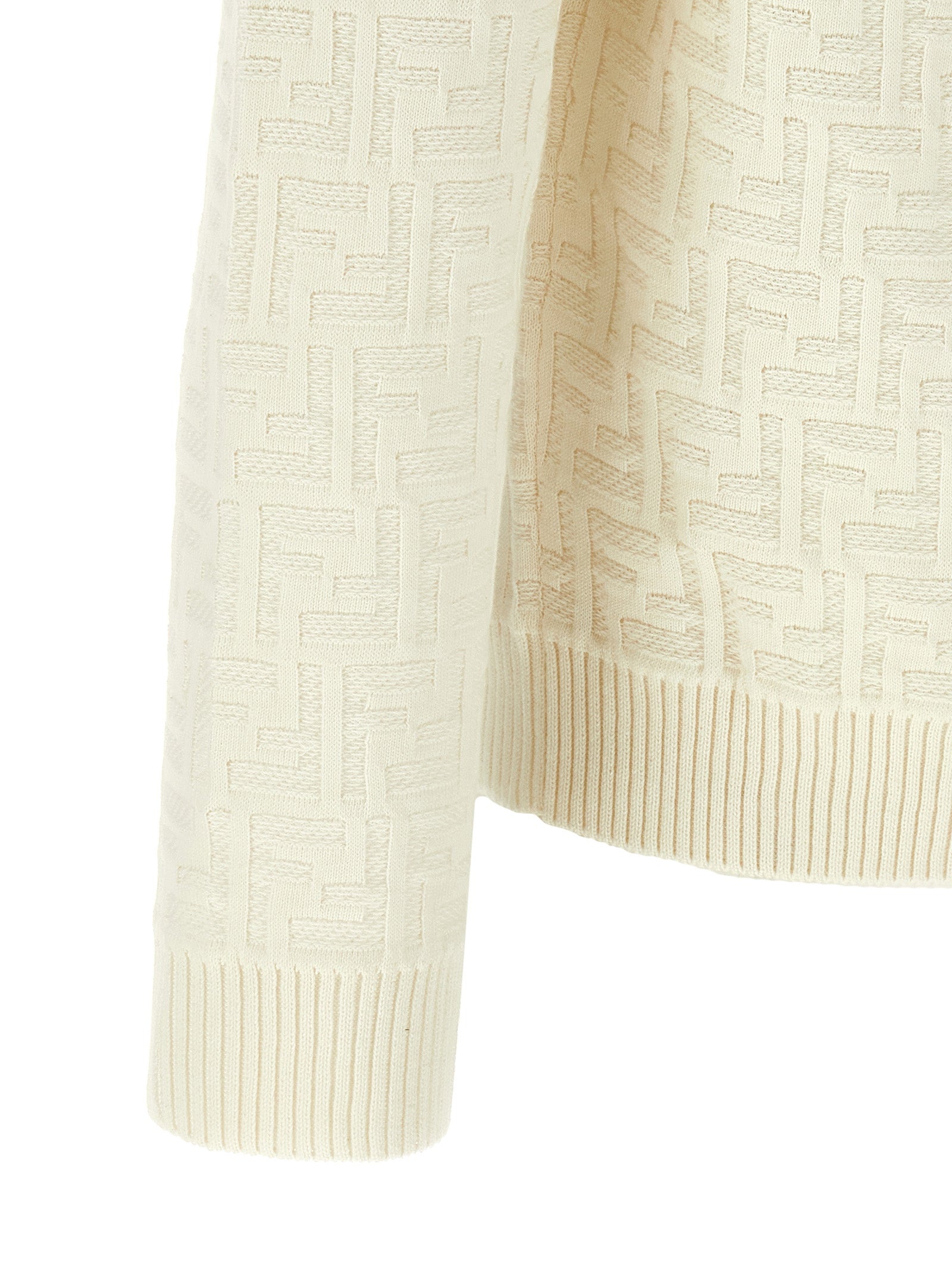 White Cotton Cardigan