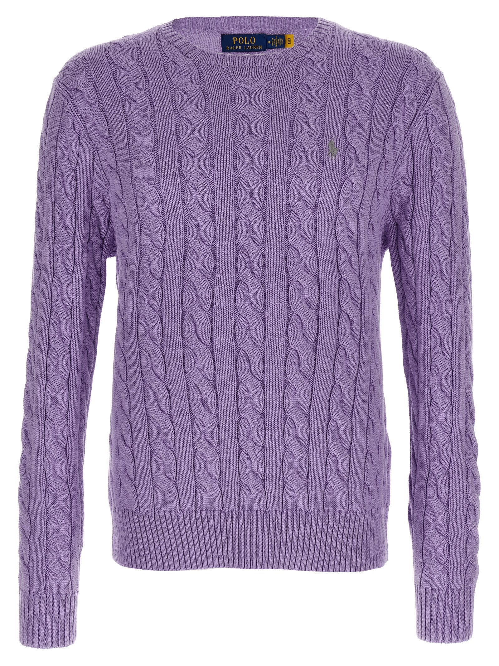 Purple Cotton Cardigan