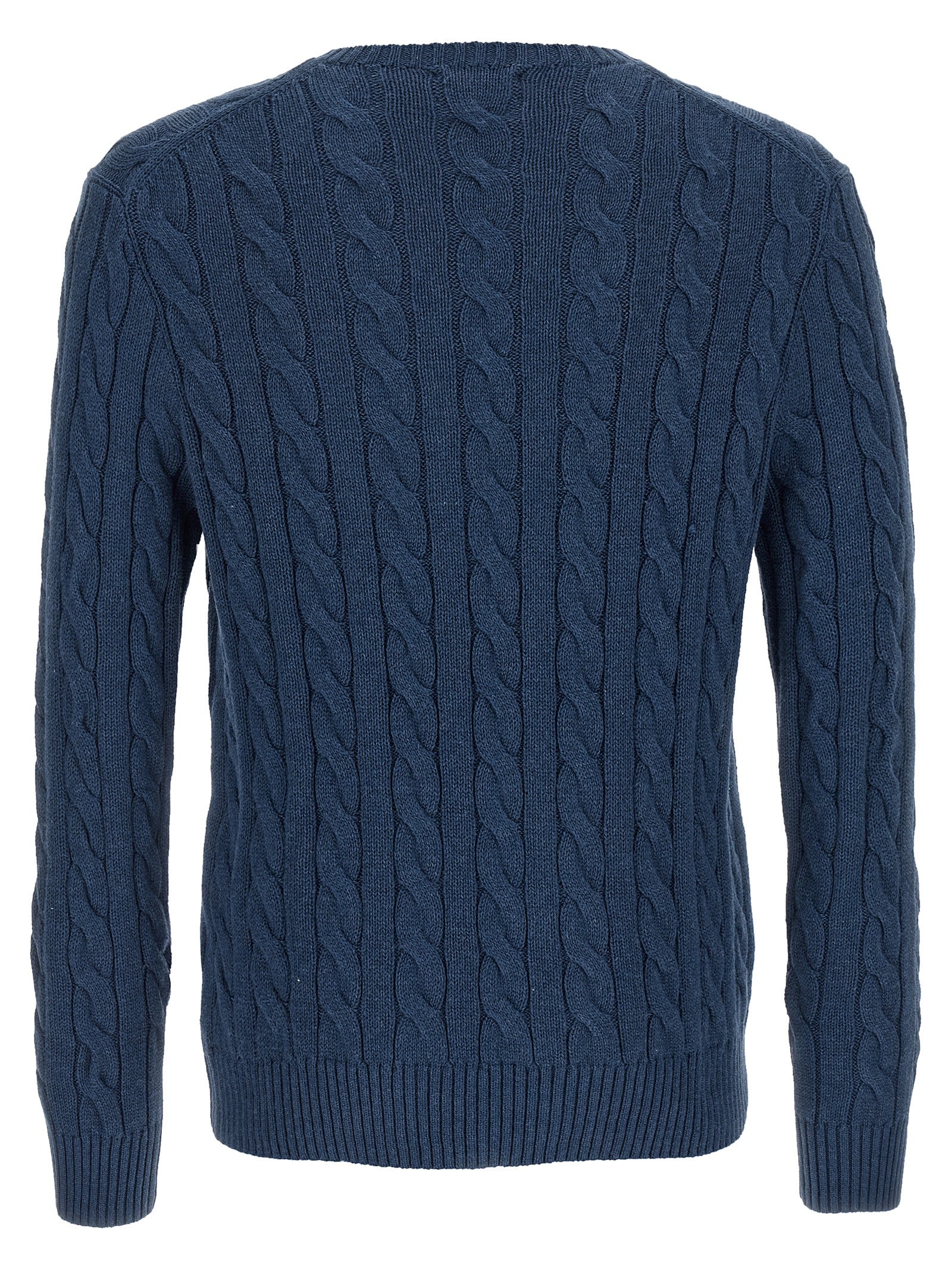 Blue Cotton Cardigan