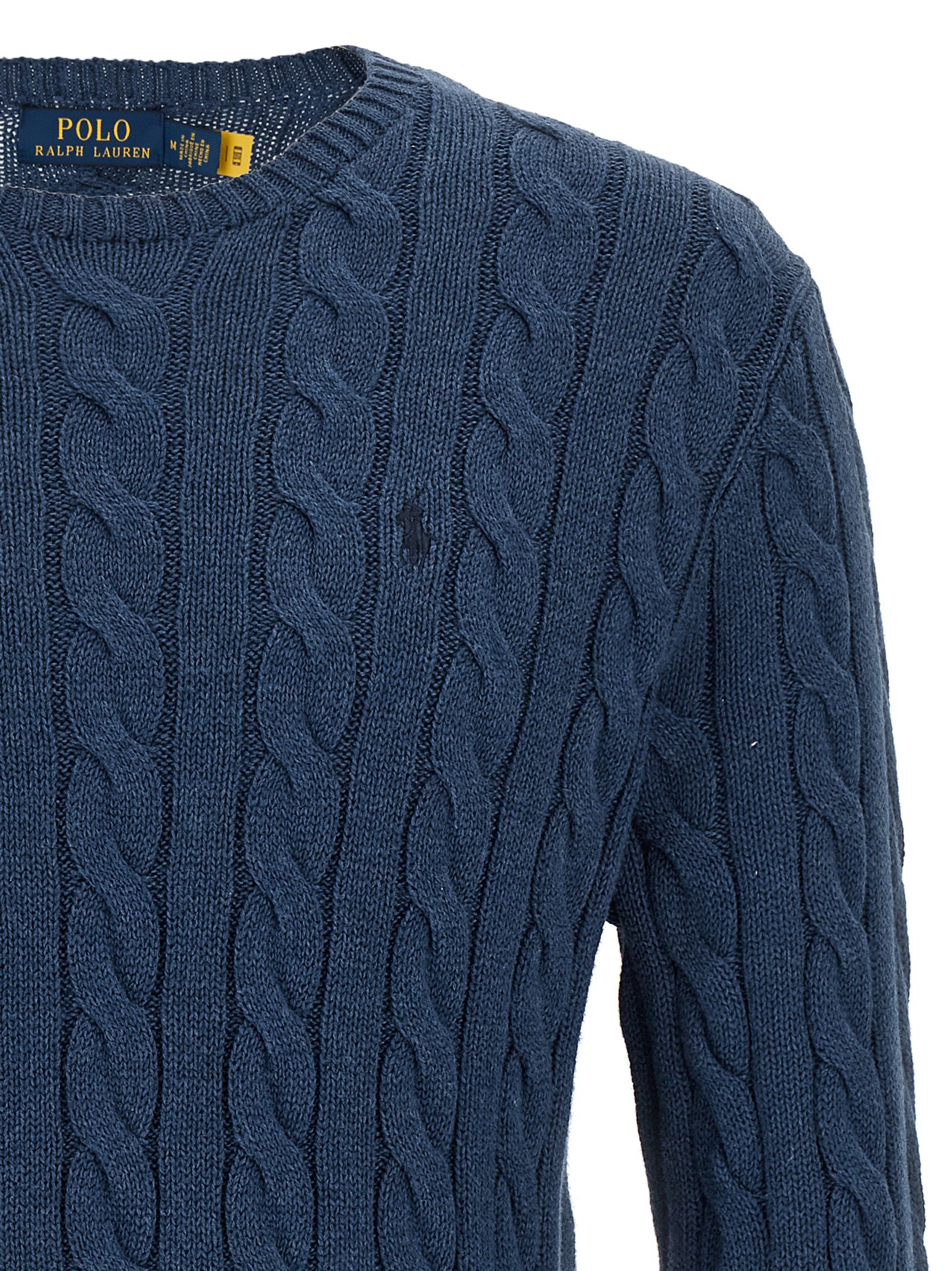 Blue Cotton Cardigan