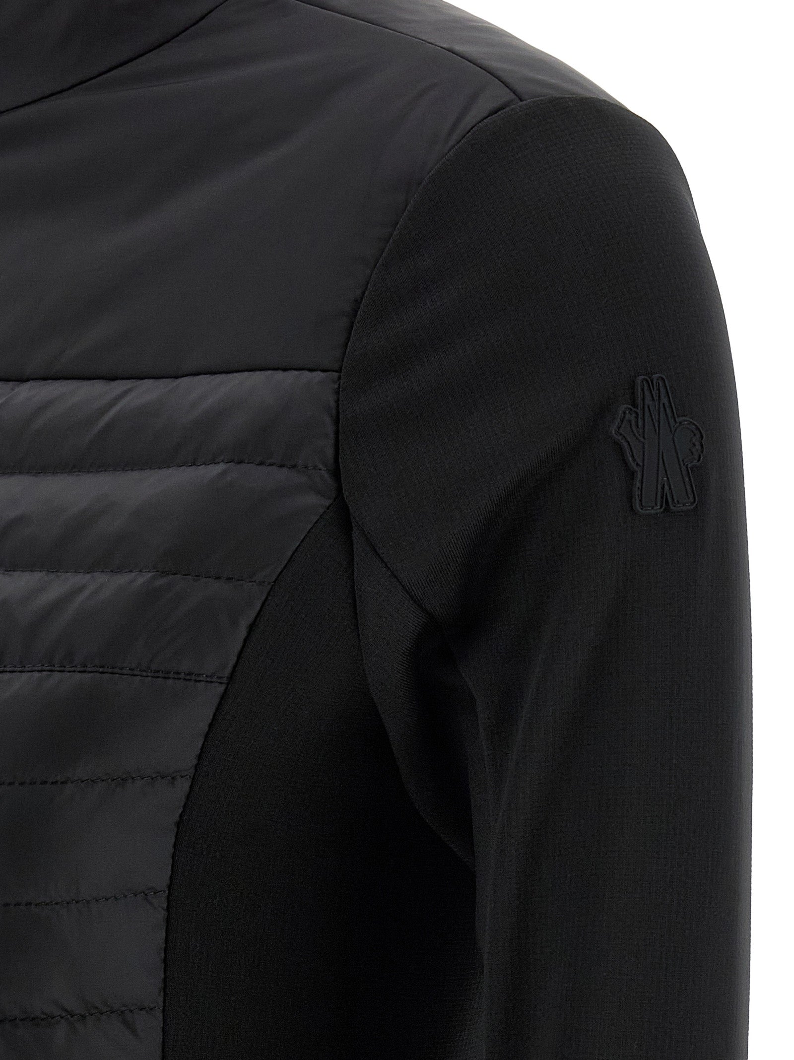 Black Polyamide Cardigan