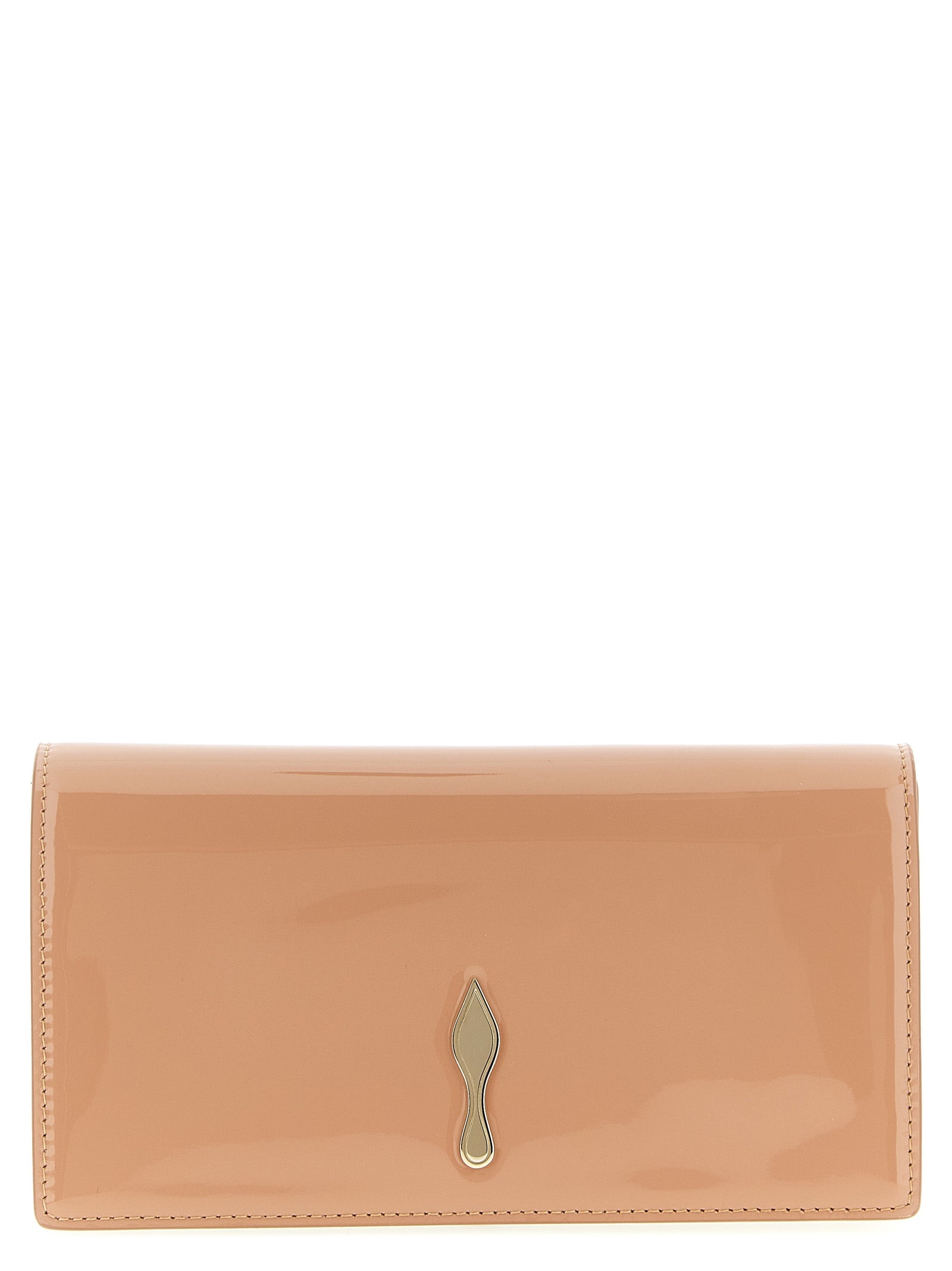 Multicolor Calfskin Clutch Bag