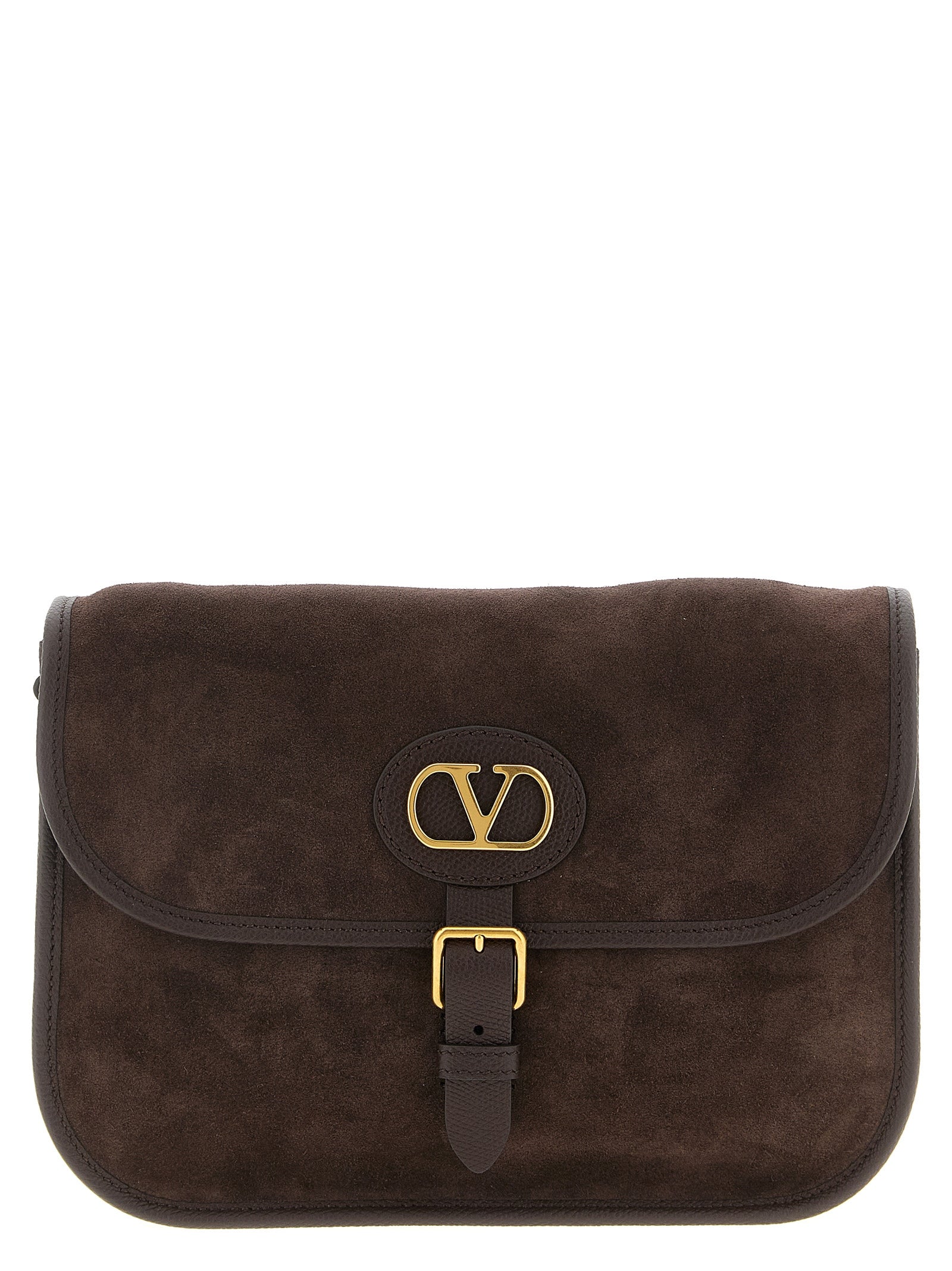 Brown Cowhide Crossbody Bag
