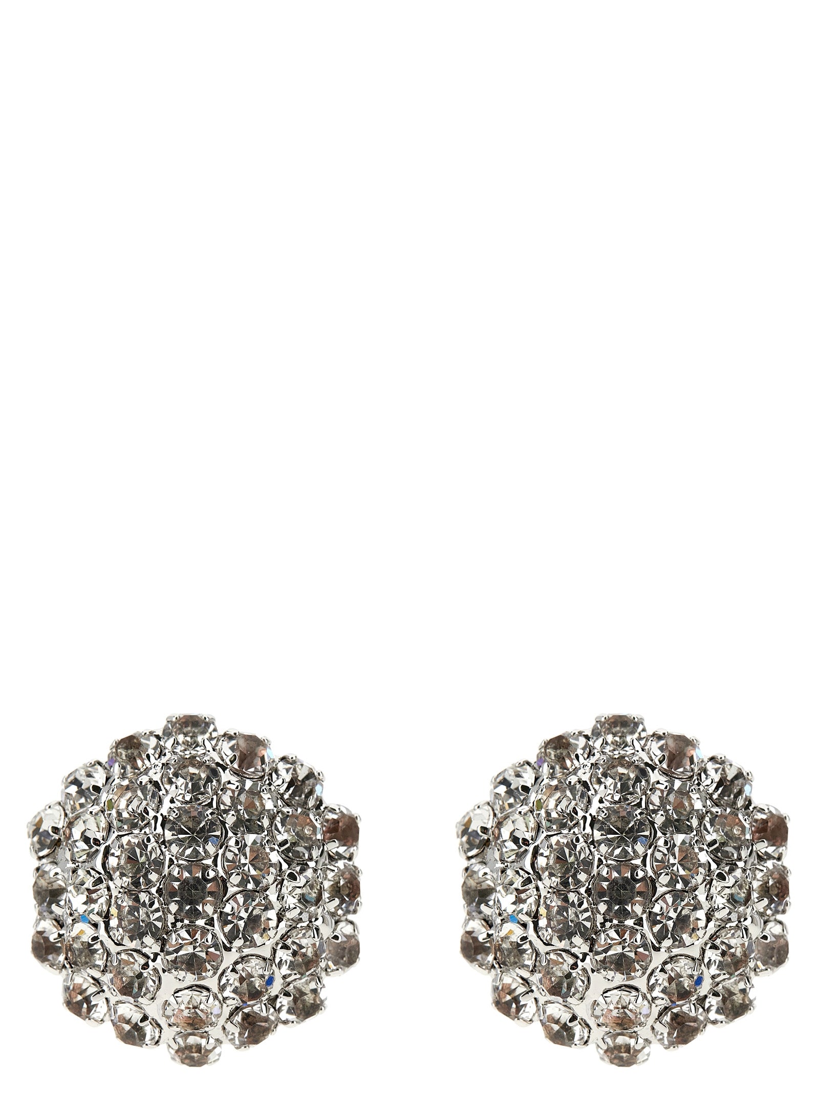 Silver Brass Earrings