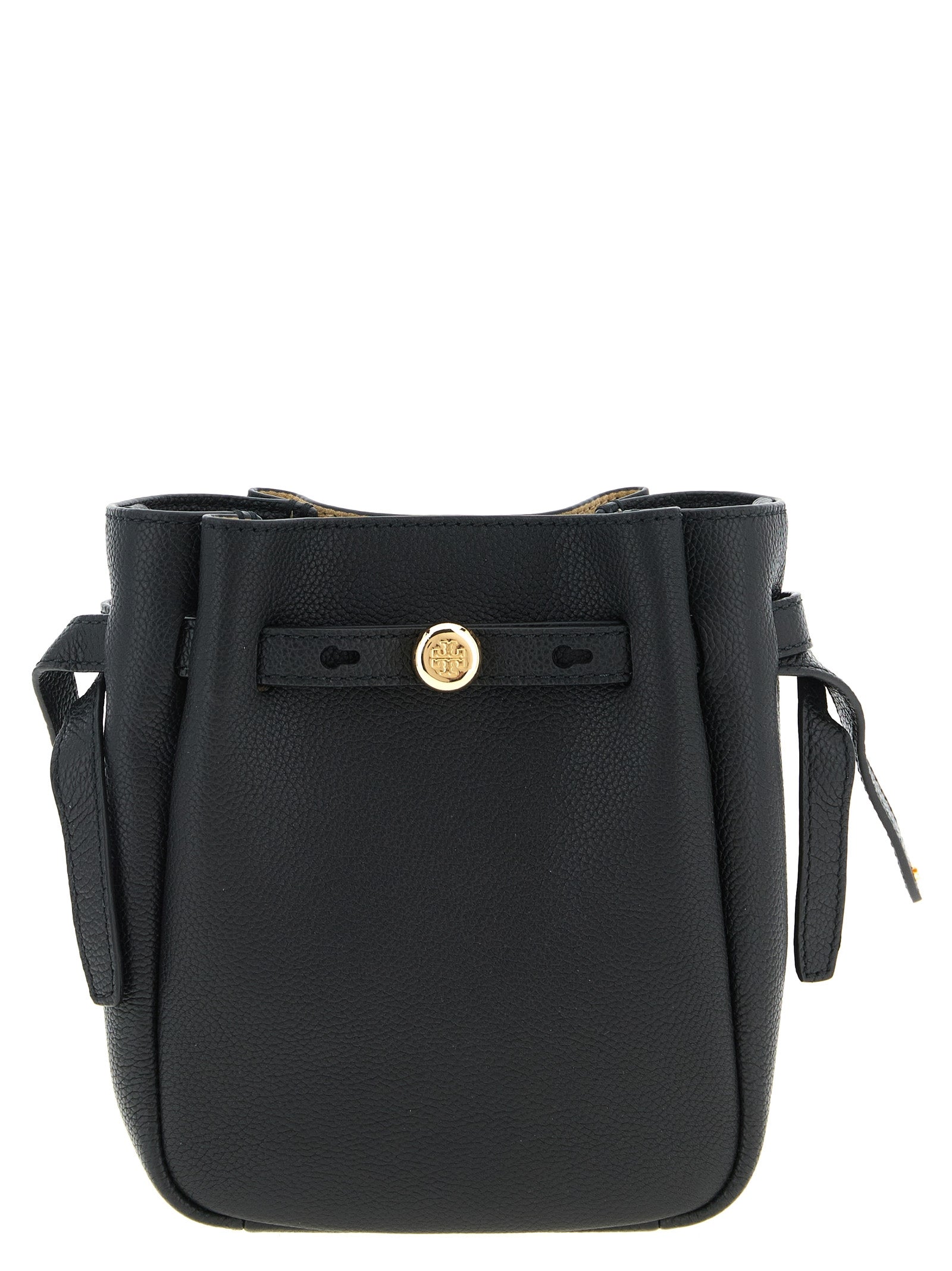 Black Cowhide Crossbody Bag