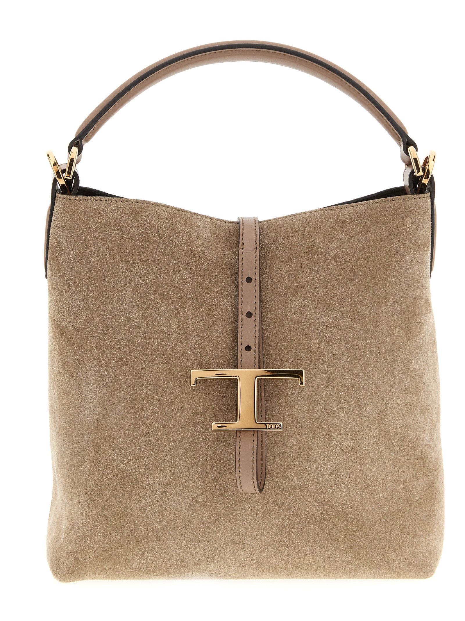 Beige Calfskin Handbag