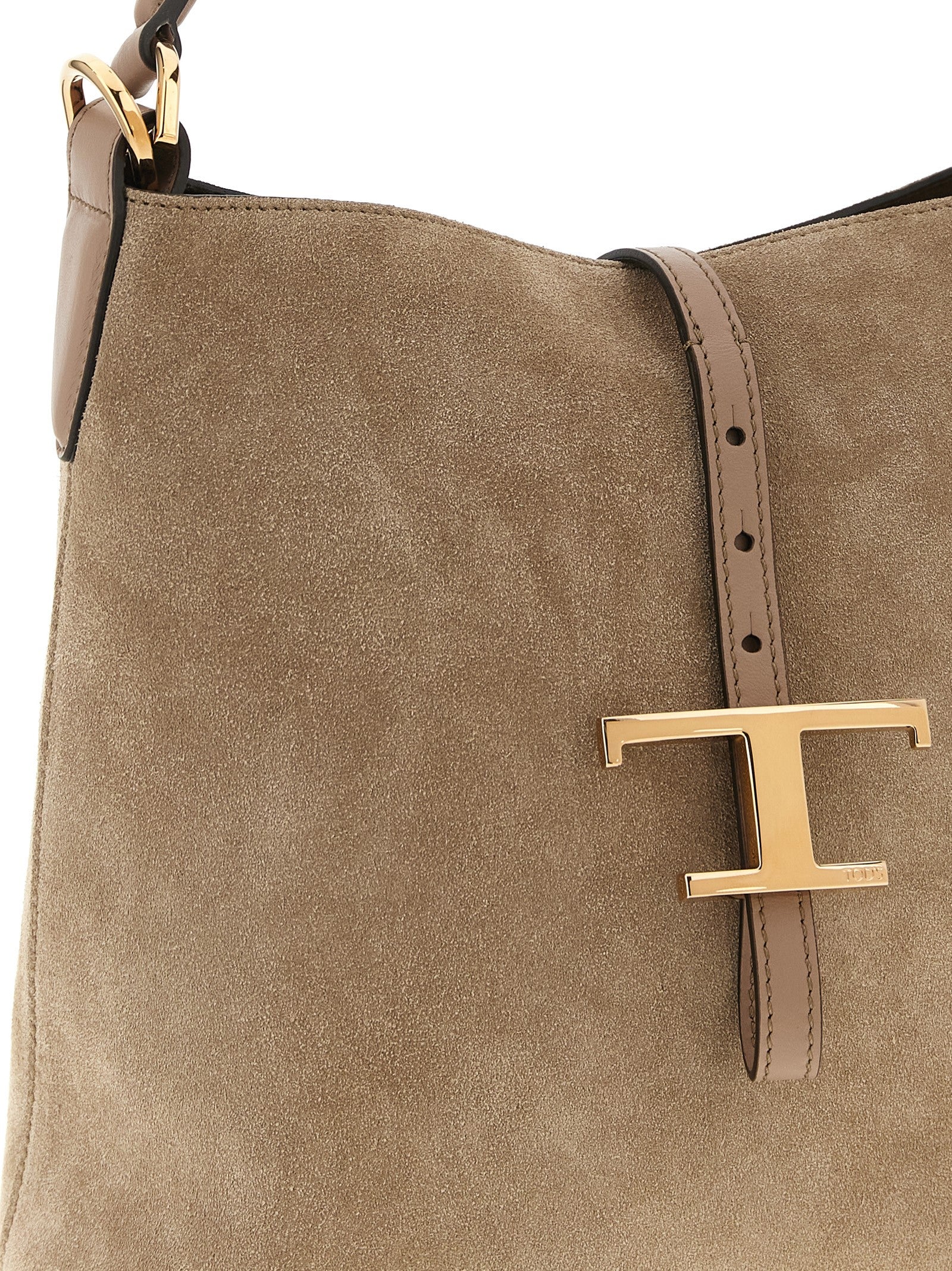 Beige Calfskin Handbag