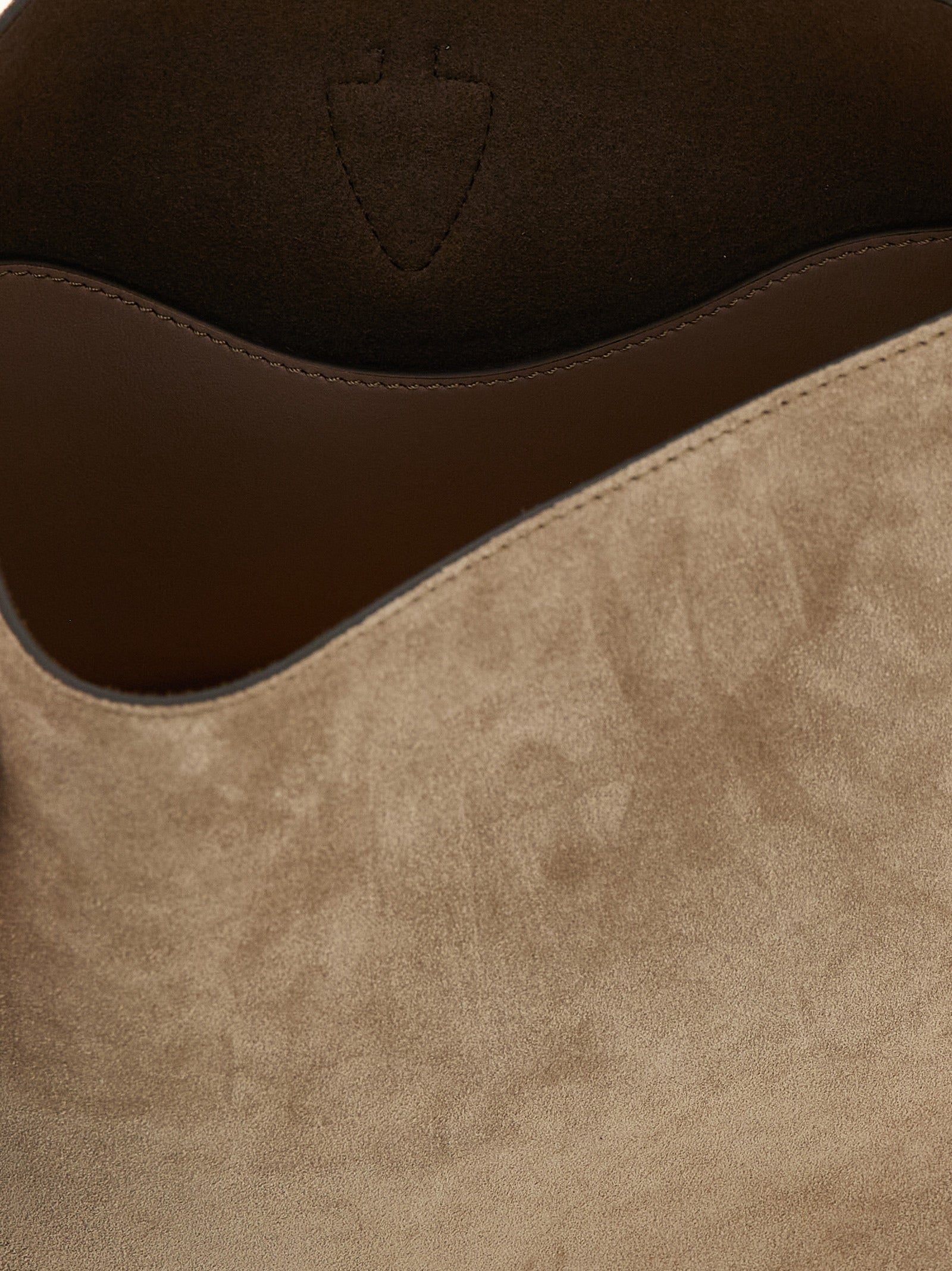 Beige Calfskin Handbag
