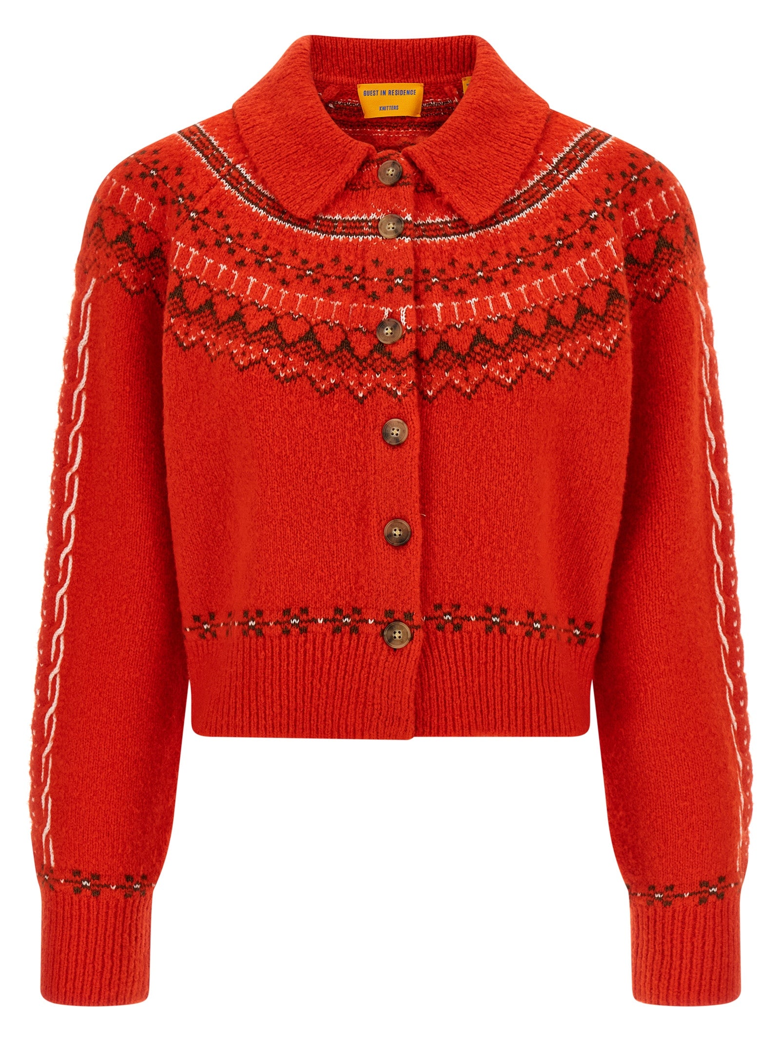 Multicolor Wool Cardigan