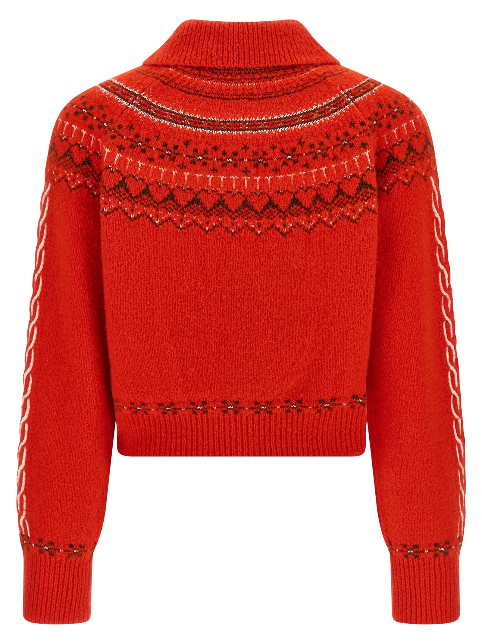Multicolor Wool Cardigan