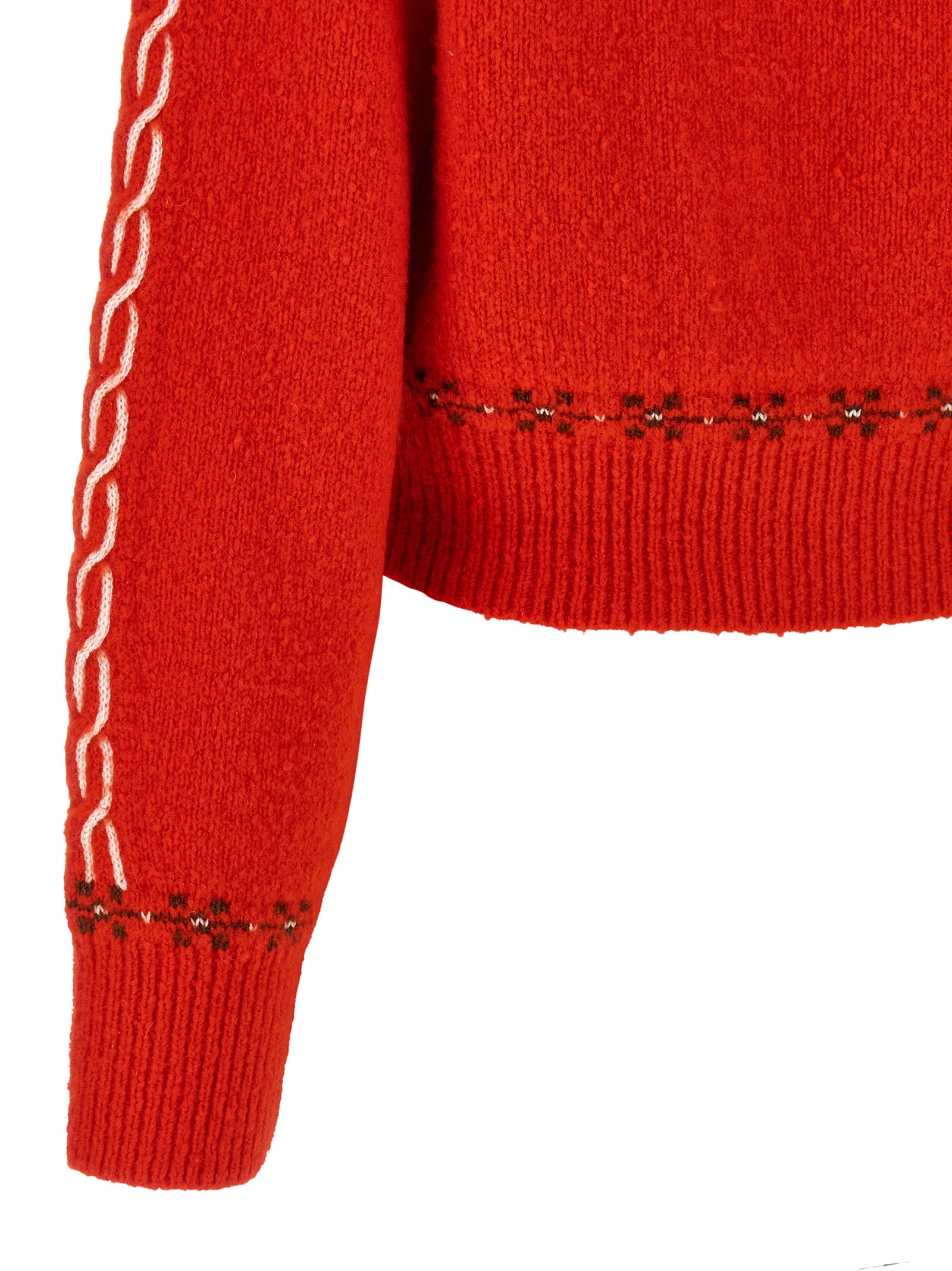 Multicolor Wool Cardigan