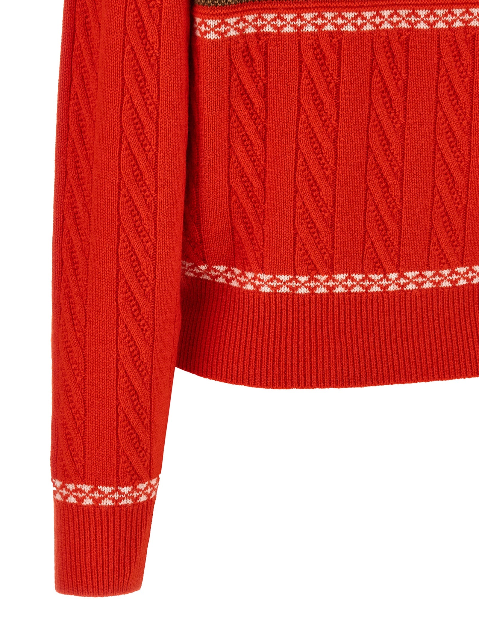 Multicolor Wool Cardigan