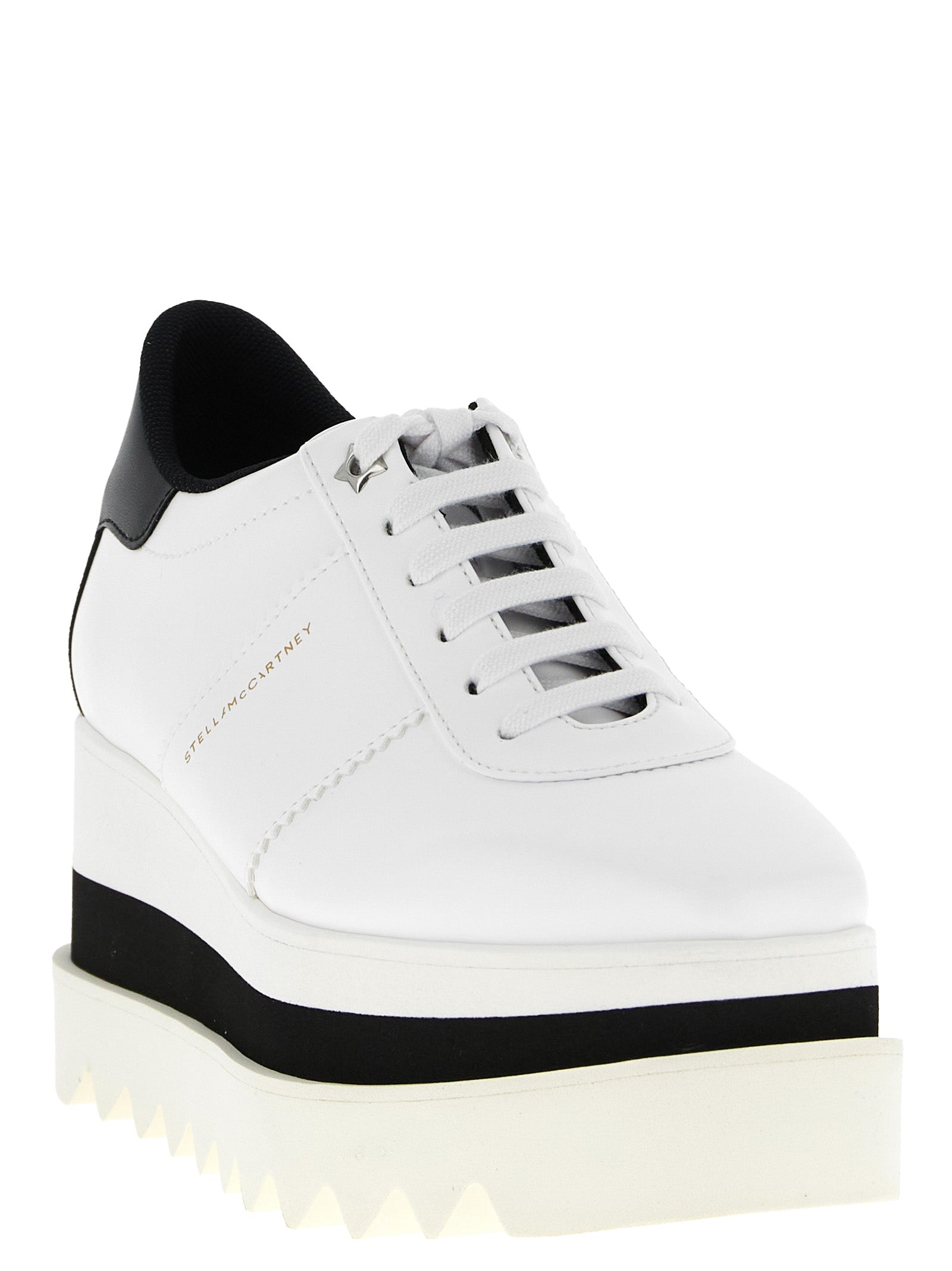 Bicolor Polyethylene Wedge Sandals
