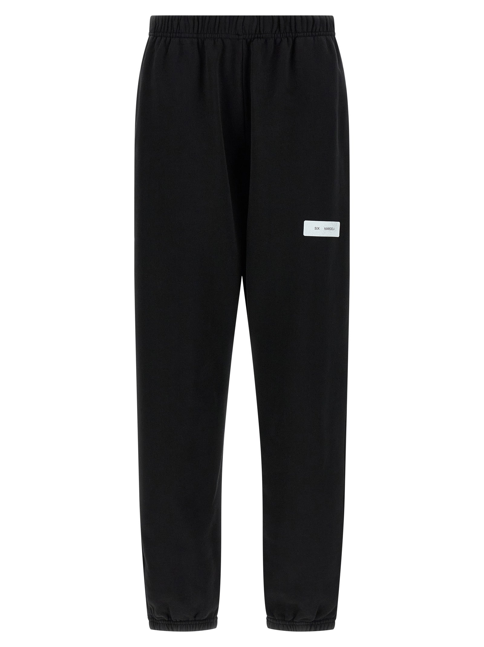 Black Cotton Joggers (Workout Pants)