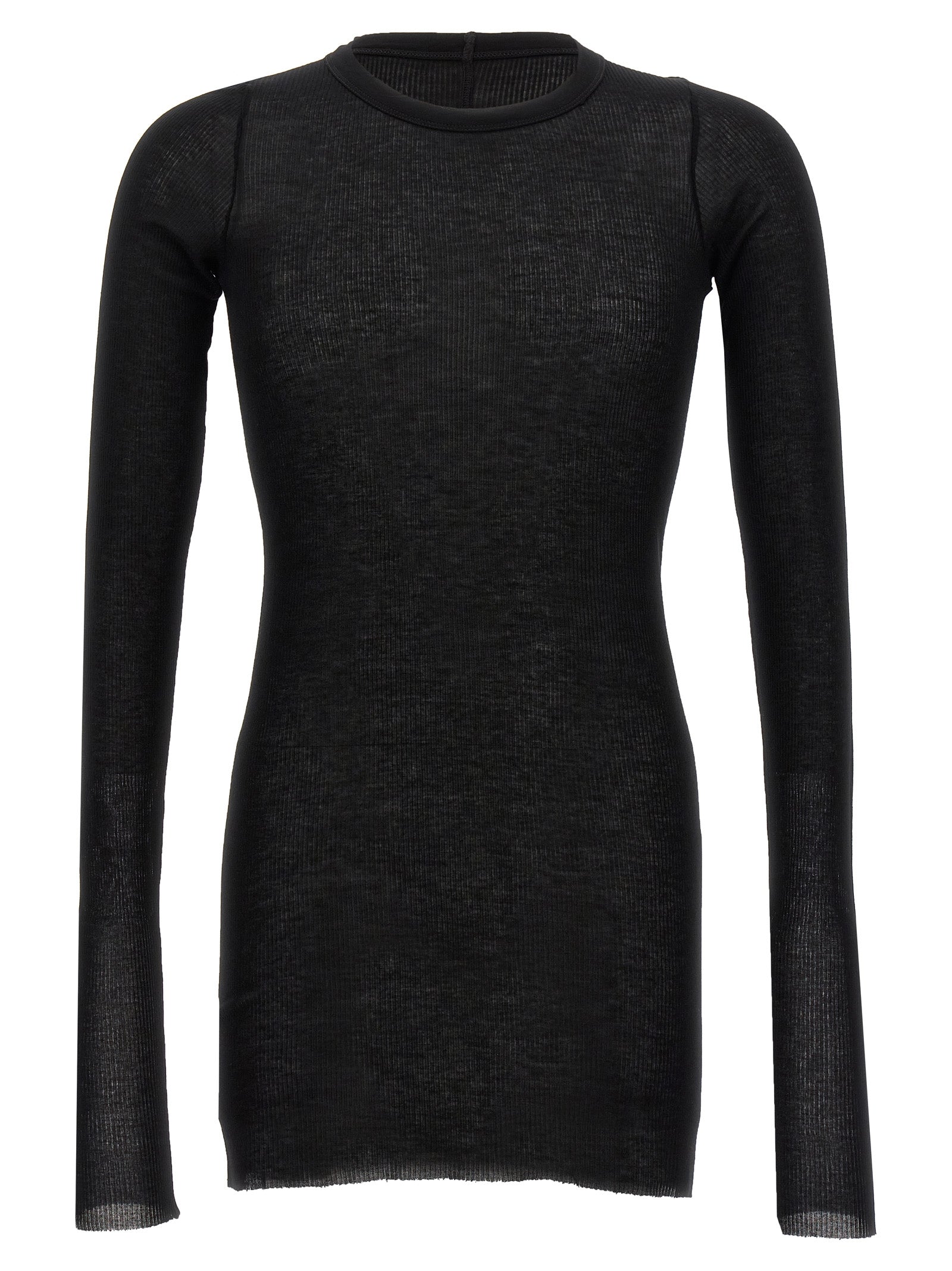 Black Viscose T-Shirt