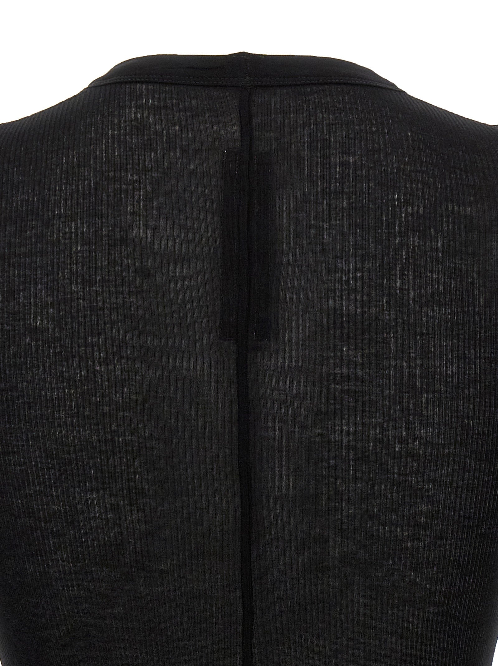 Black Viscose T-Shirt