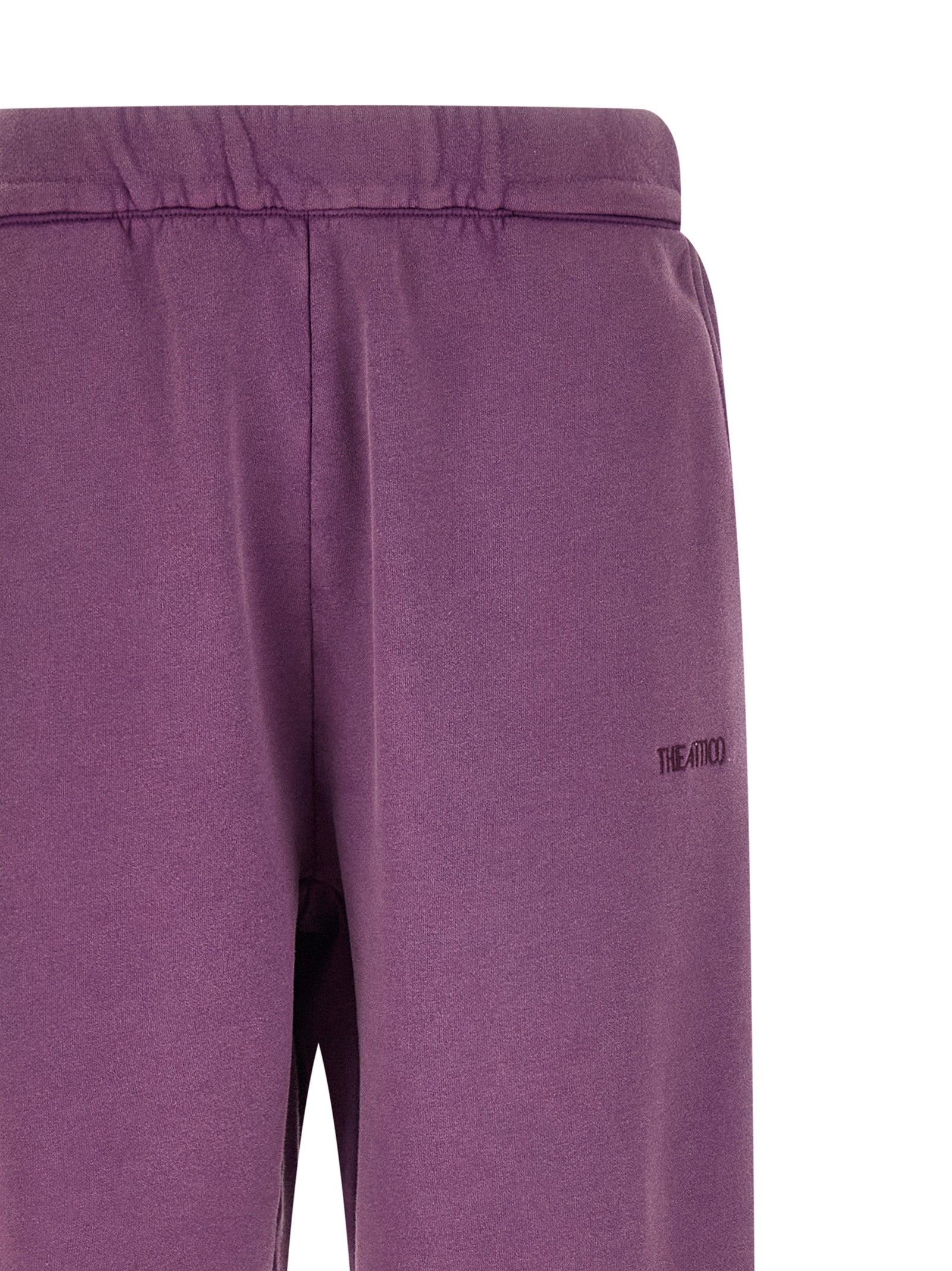 Purple Cotton Joggers (Workout Pants)