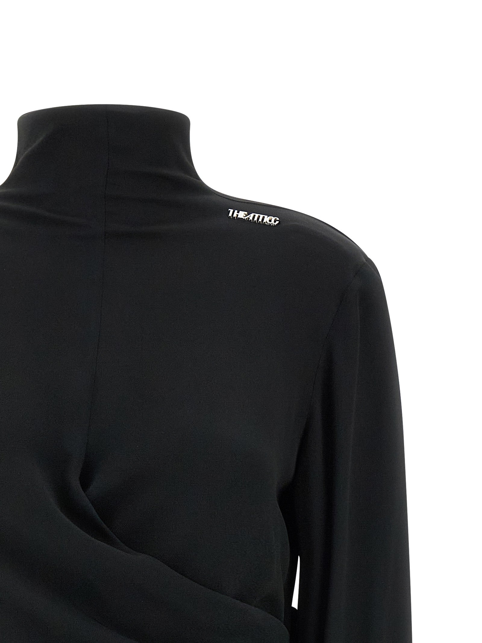 Black Acetate Tank Tops