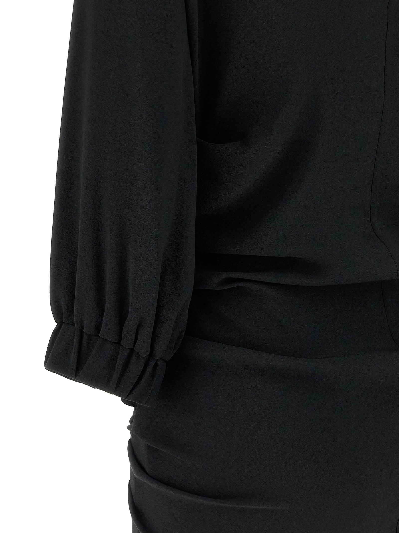 Black Acetate Tank Tops