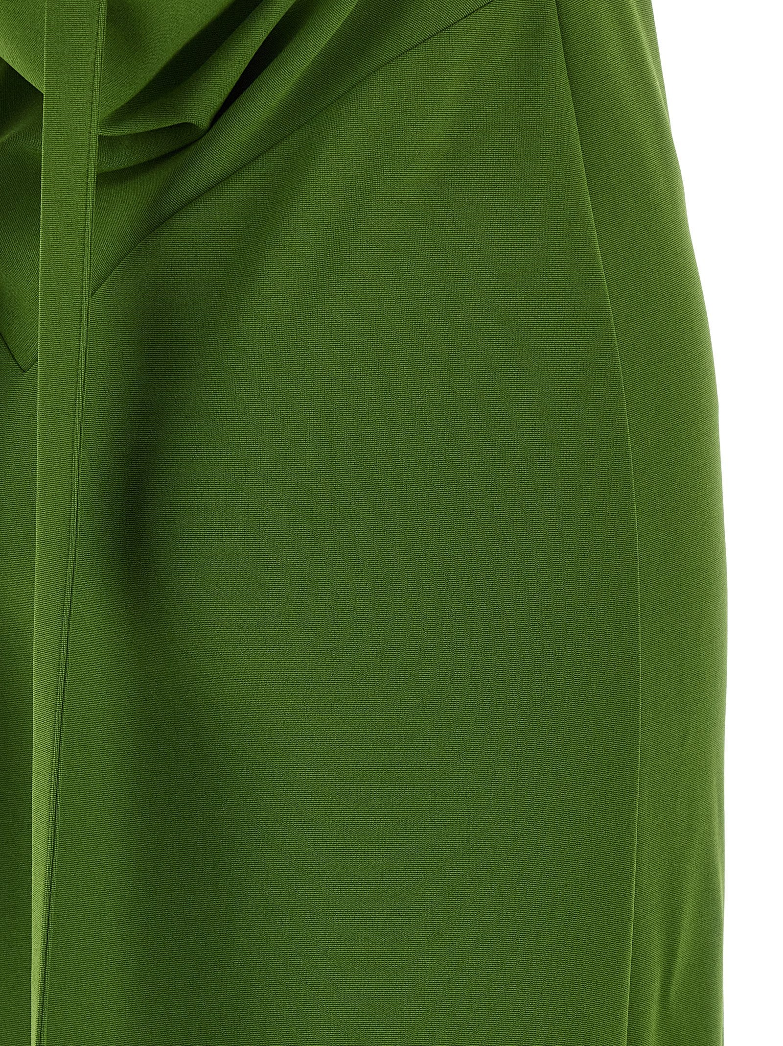 Bicolor Viscose Long Dress