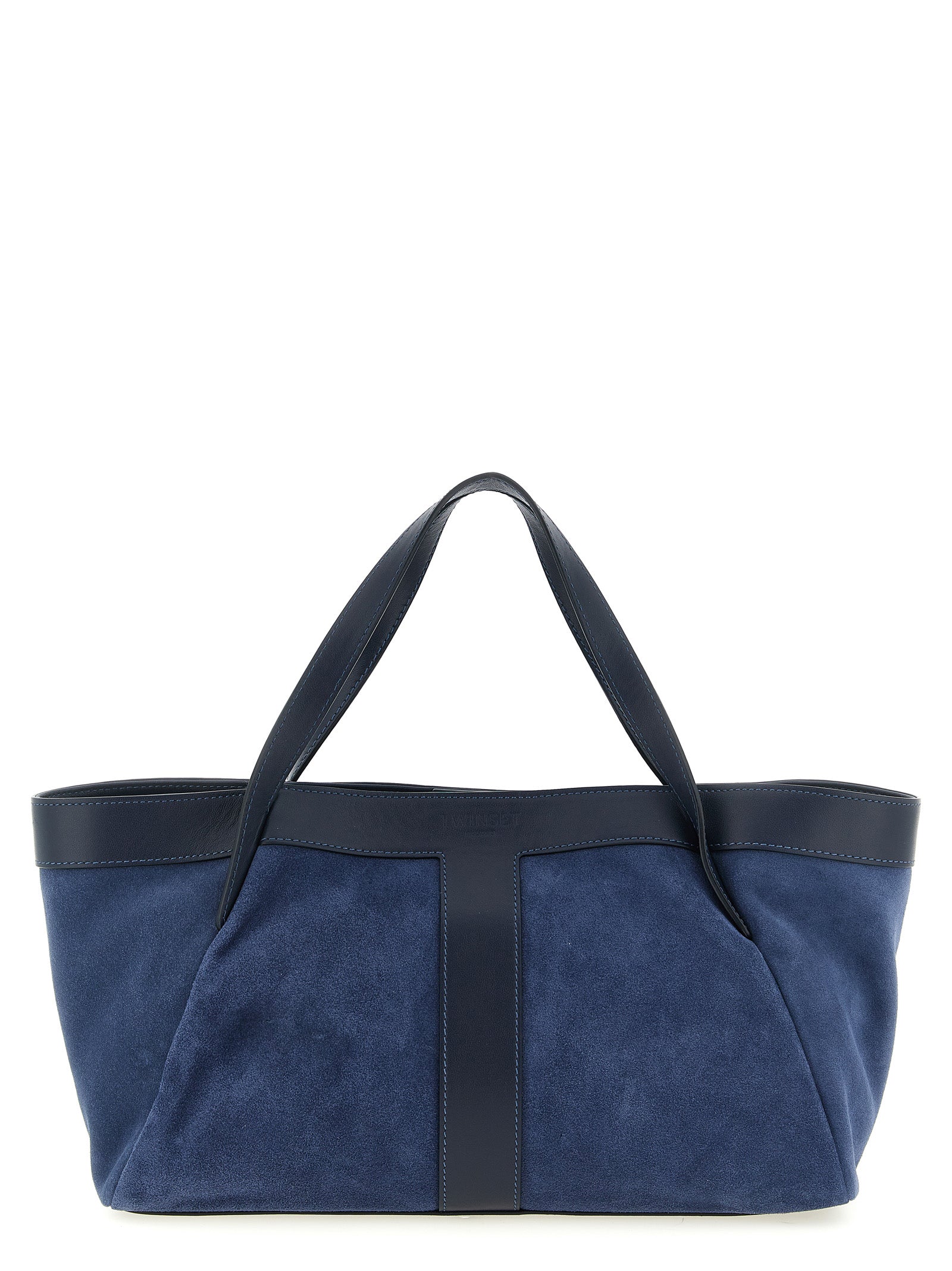 Blue Polyethylene Shoulder Bag
