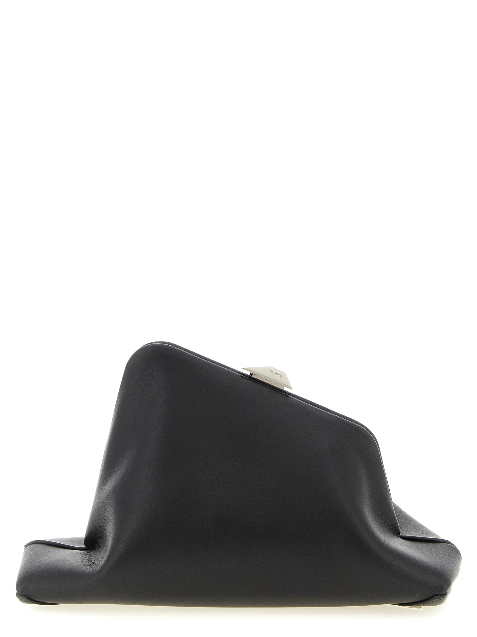 Black Calfskin Clutch Bag