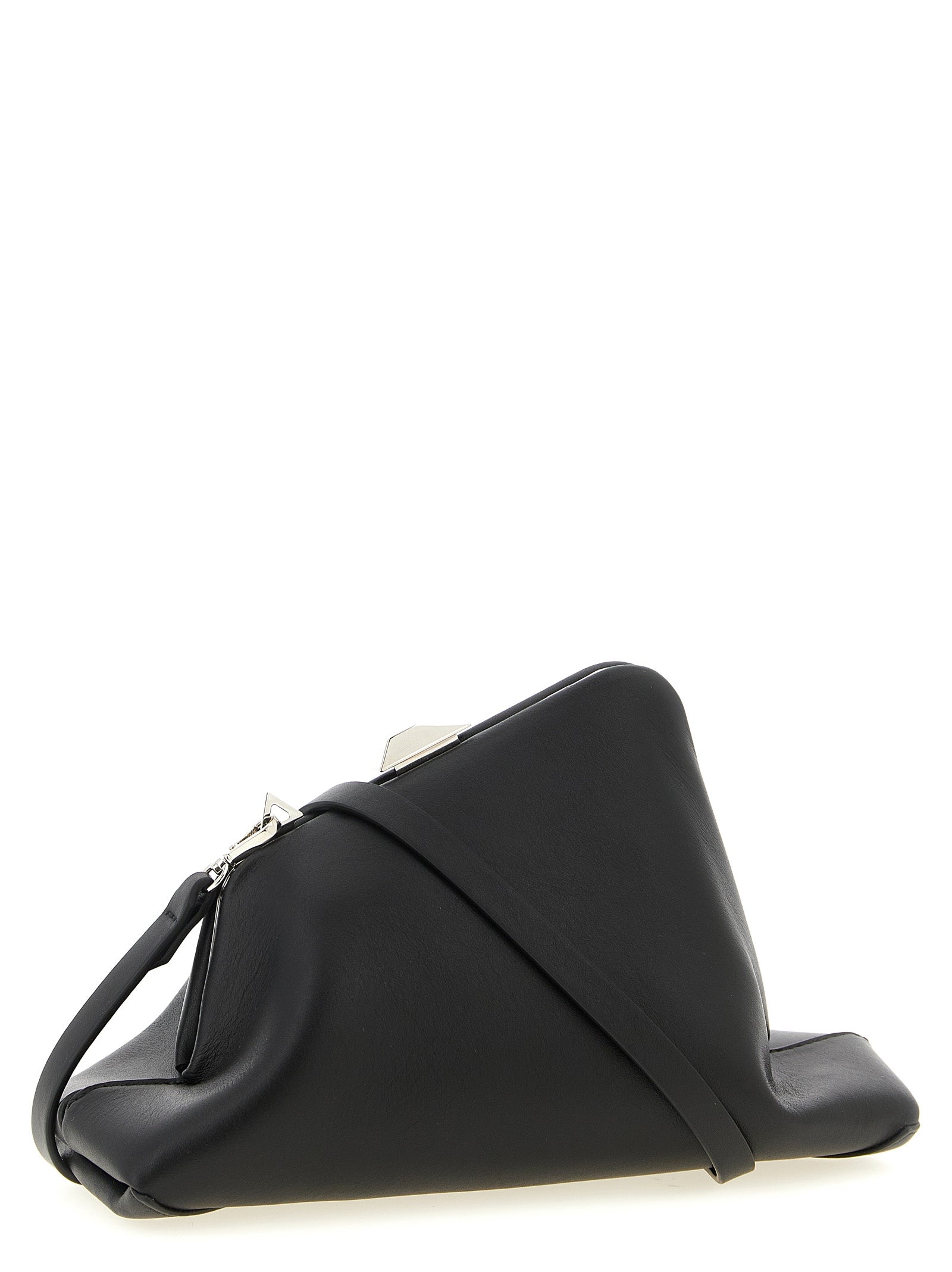 Black Calfskin Clutch Bag