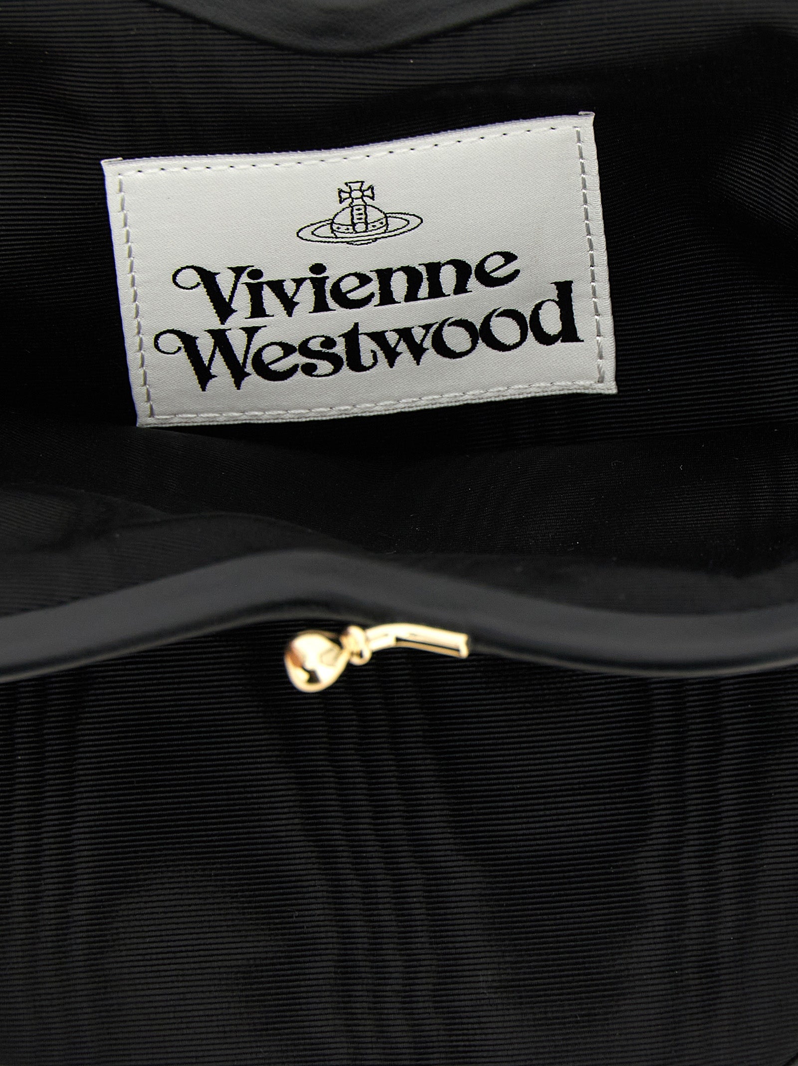 Black Viscose Handbag